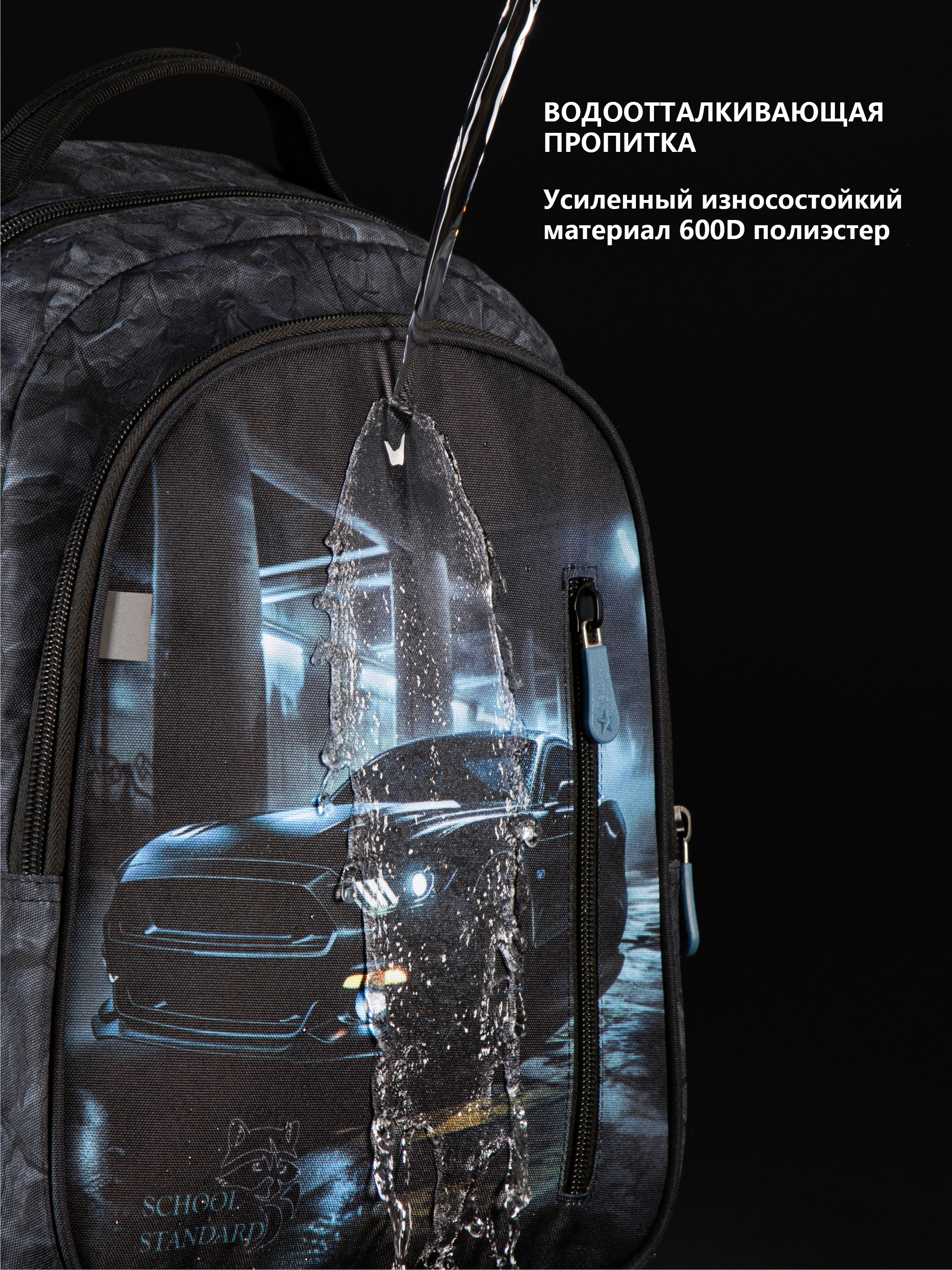 Рюкзак School Standard первокласснику набор 4 в 1 - фото 14