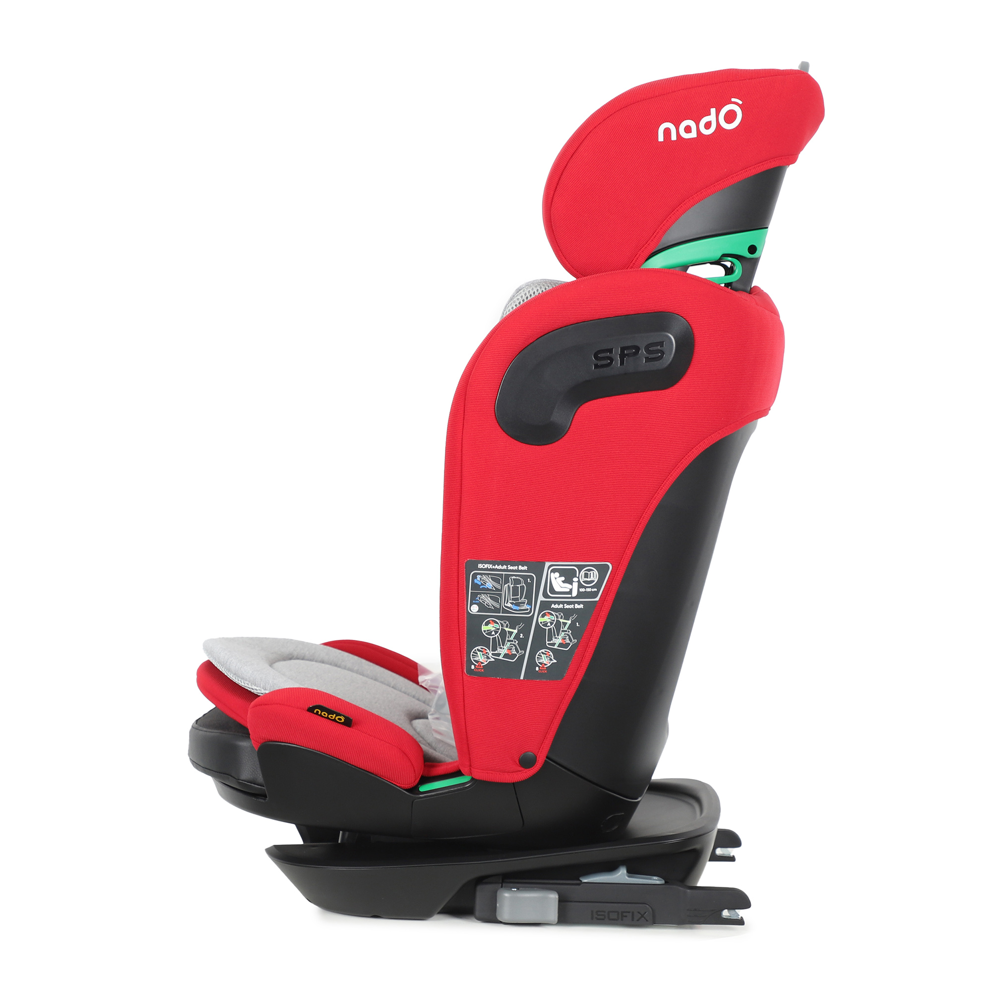 Автокресло nado Garnet red Isofix 2/3 (15-36 кг) - фото 27