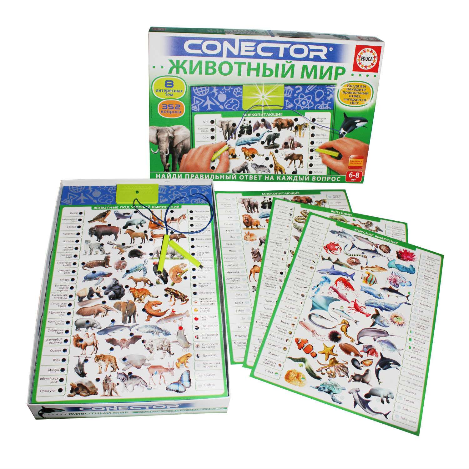 Настольная игра Educa Электровикторина - фото 3
