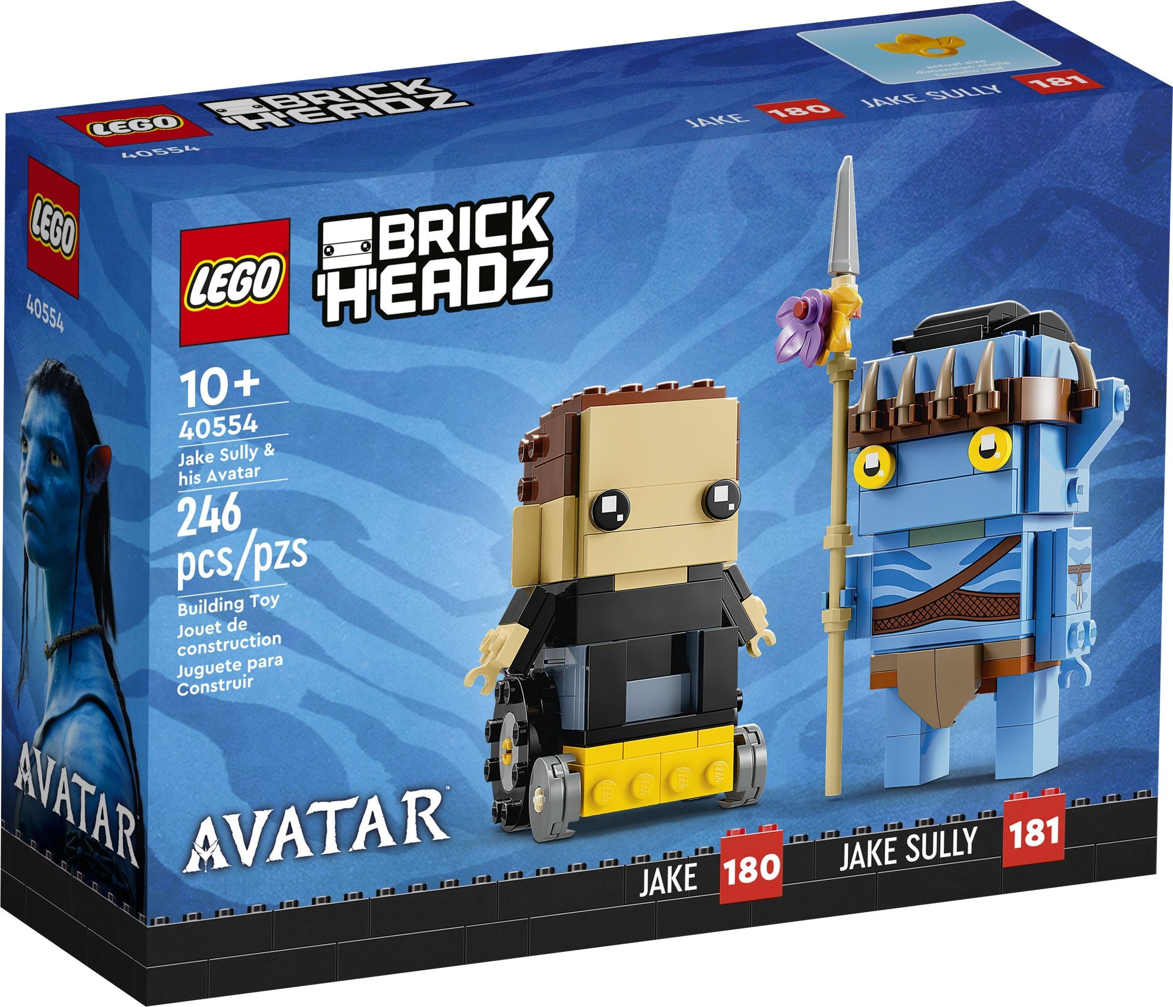 Изображение товара Конструктор LEGO BrickHeadz 40554 246 дет. Изображение товара Конструктор LEGO BrickHeadz 40554 246 дет.