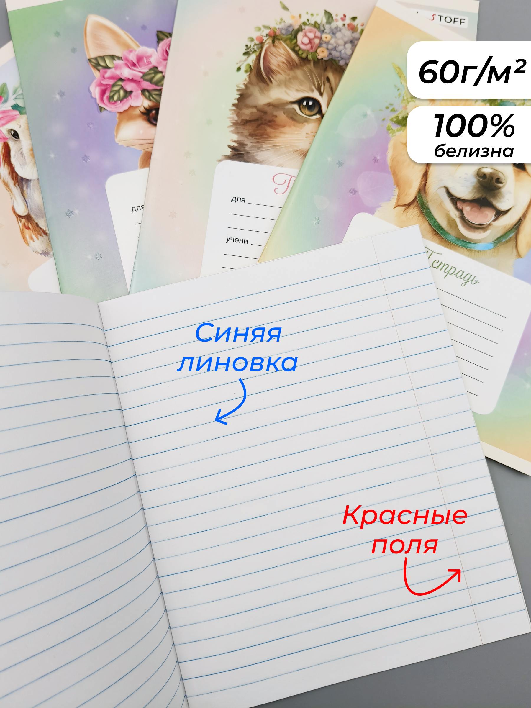 Тетрадь Listoff линейка 20 шт. - фото 2