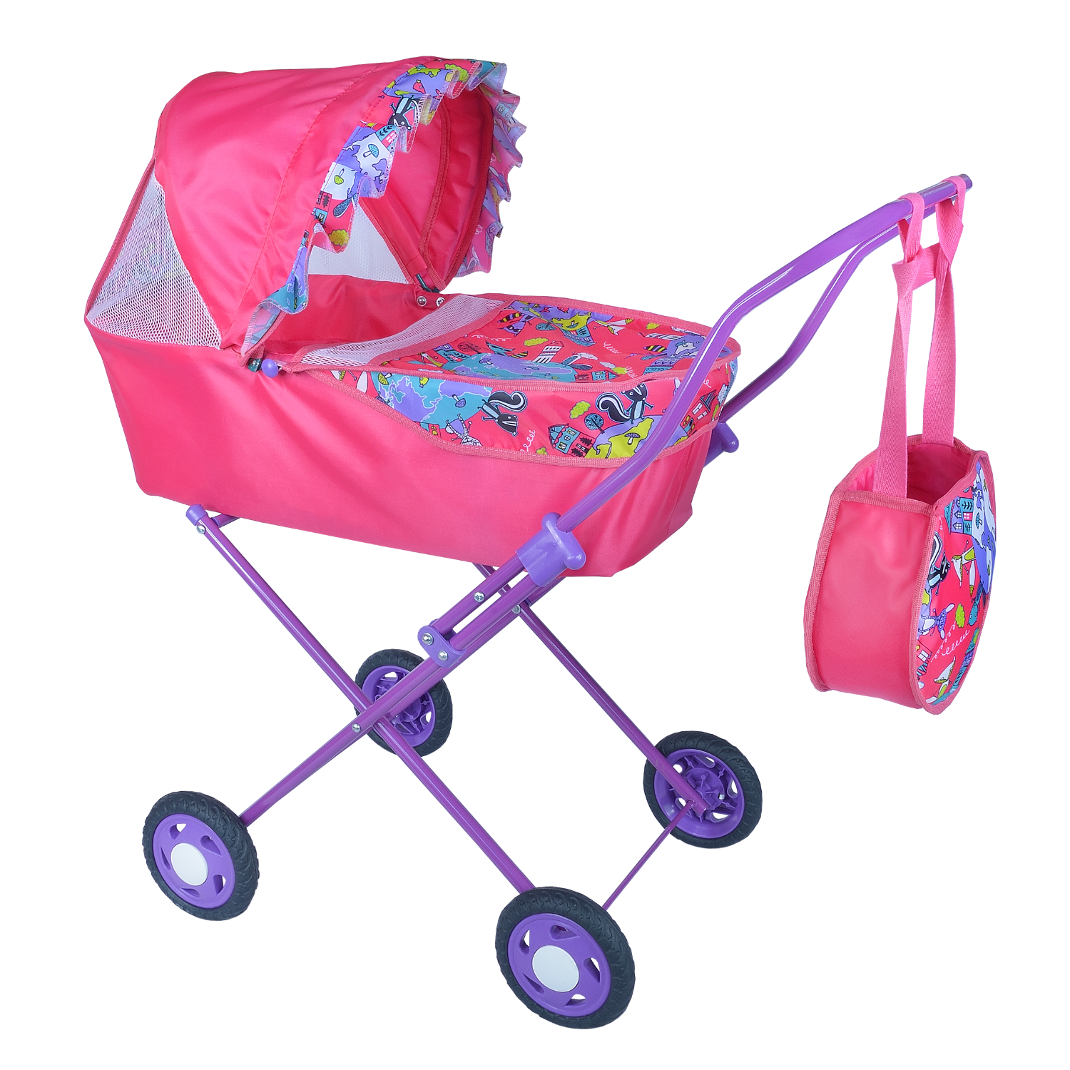 Коляска-люлька для кукол Ясюкевич 64150 - фото 1