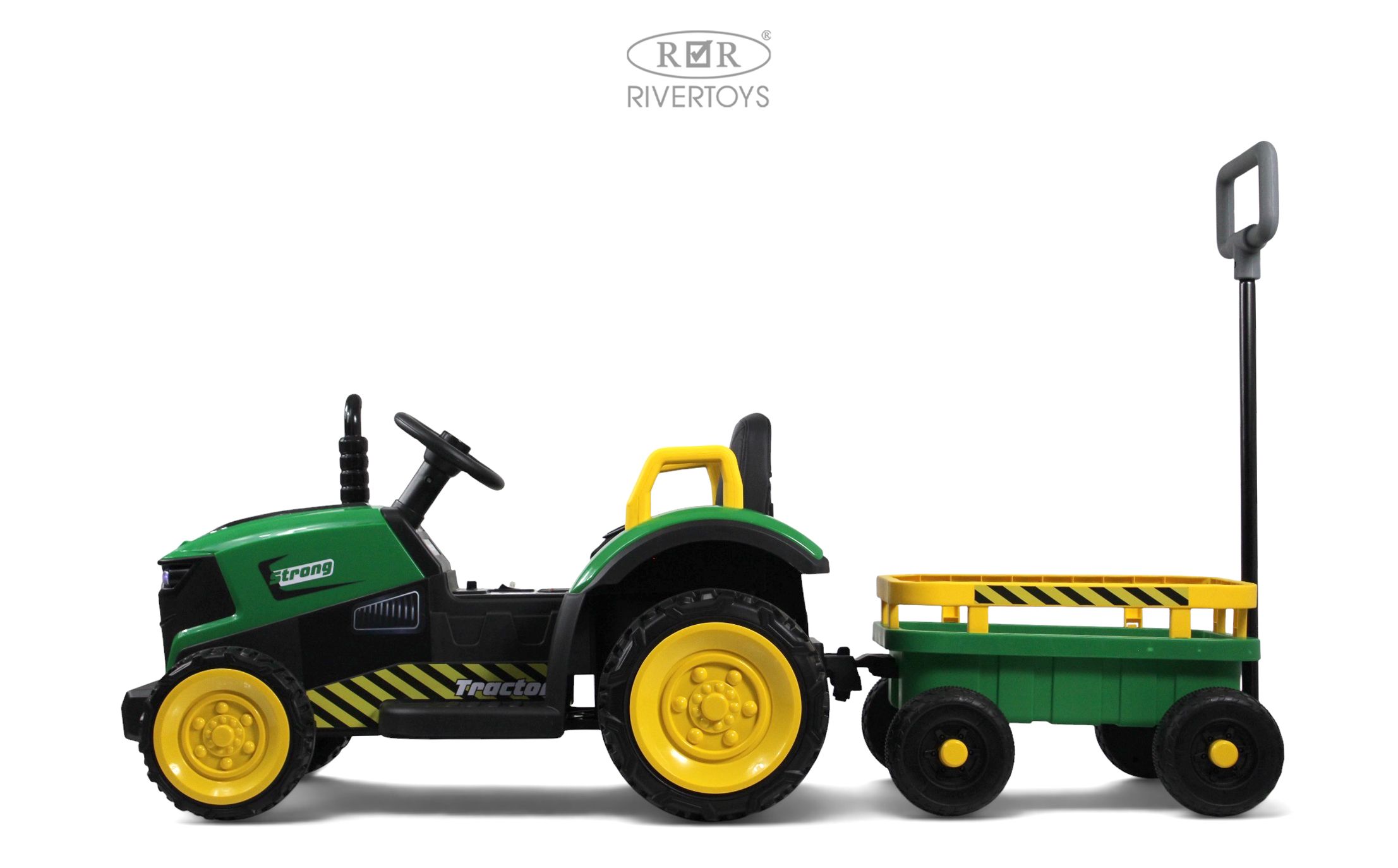 Электромобиль RIVERTOYS Z333VO-GREEN С пультом ДУ - фото 3