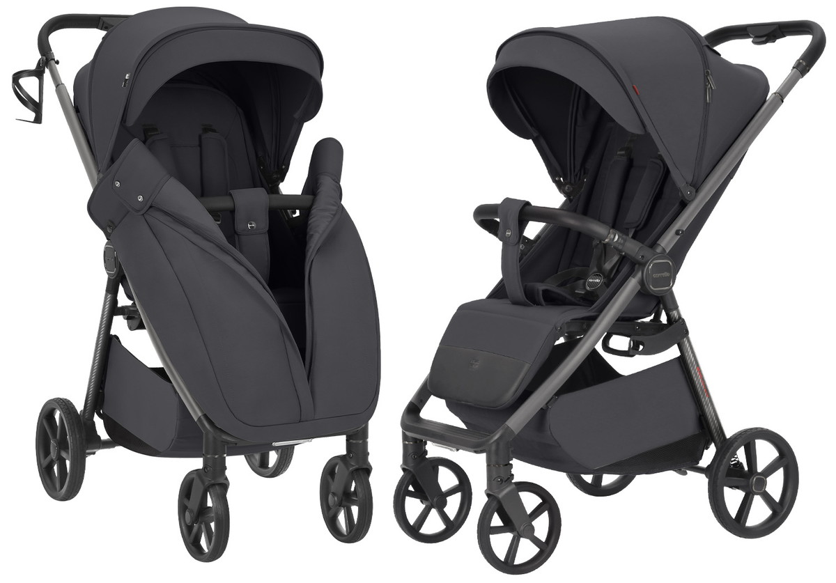 Коляска прогулочная Carrello Bravo Carbon CRL-5530 серый - фото 1