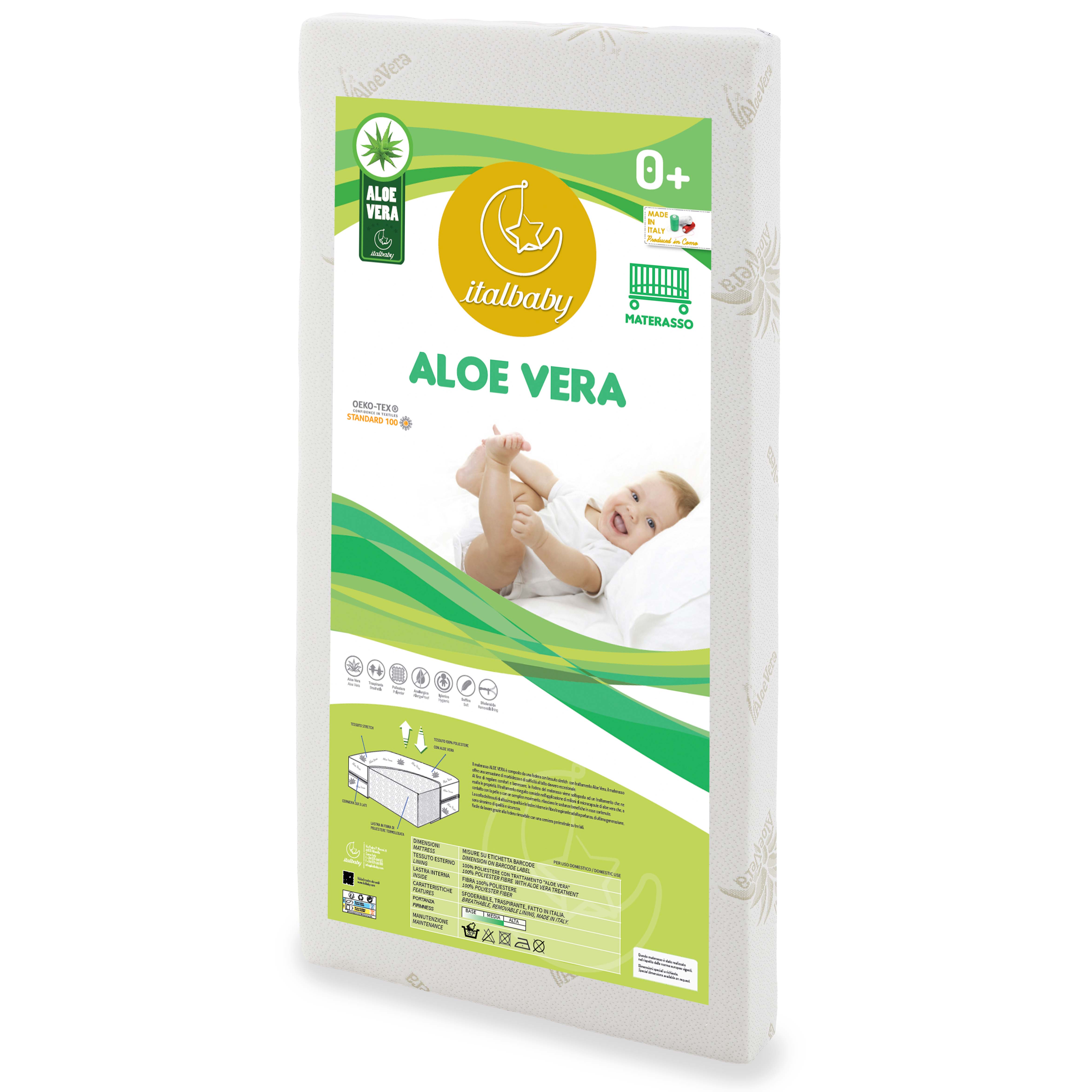 Матрас Italbaby Aloe Vera 120х60 - фото 1