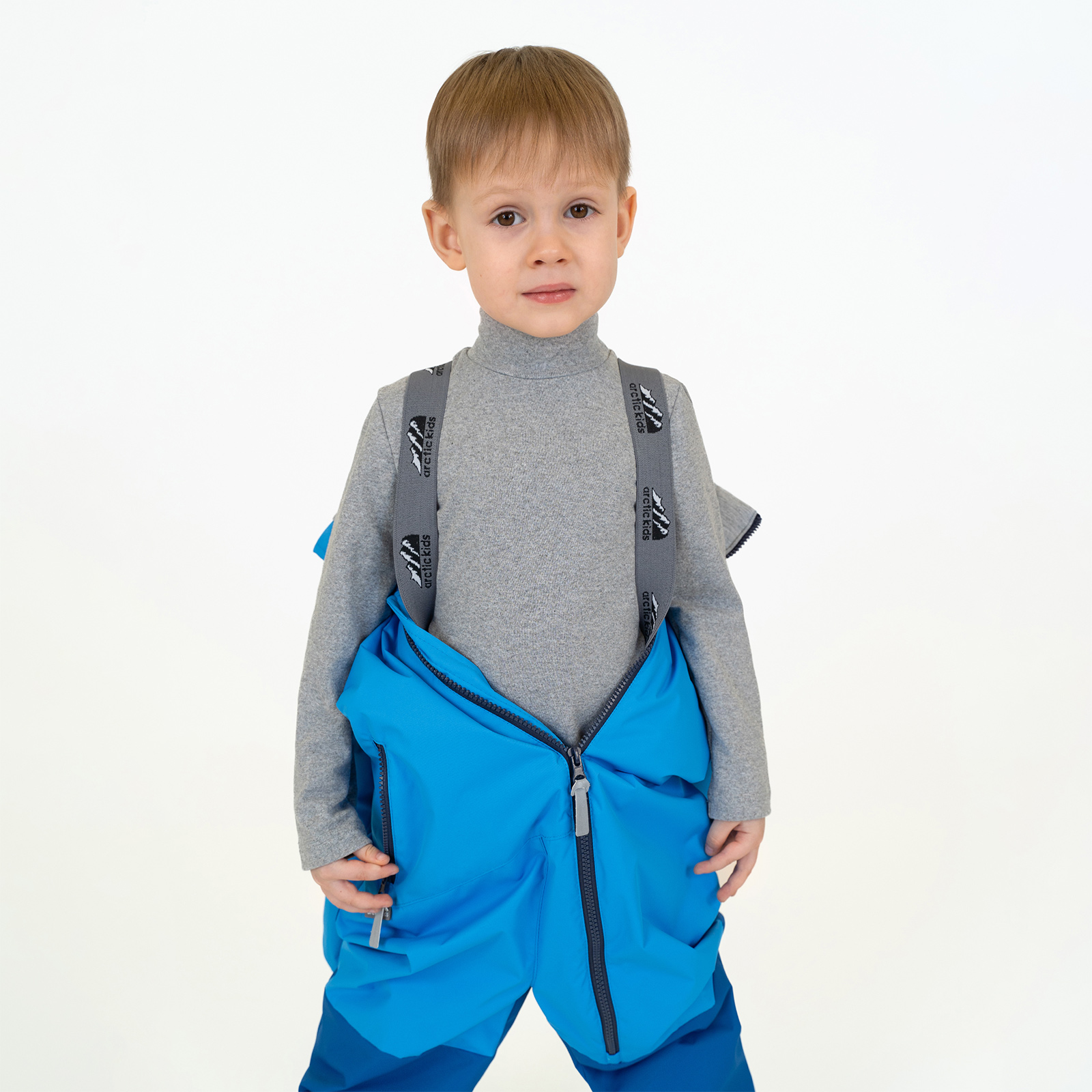 Комбинезон Arctic kids 30-042 голубой - фото 3