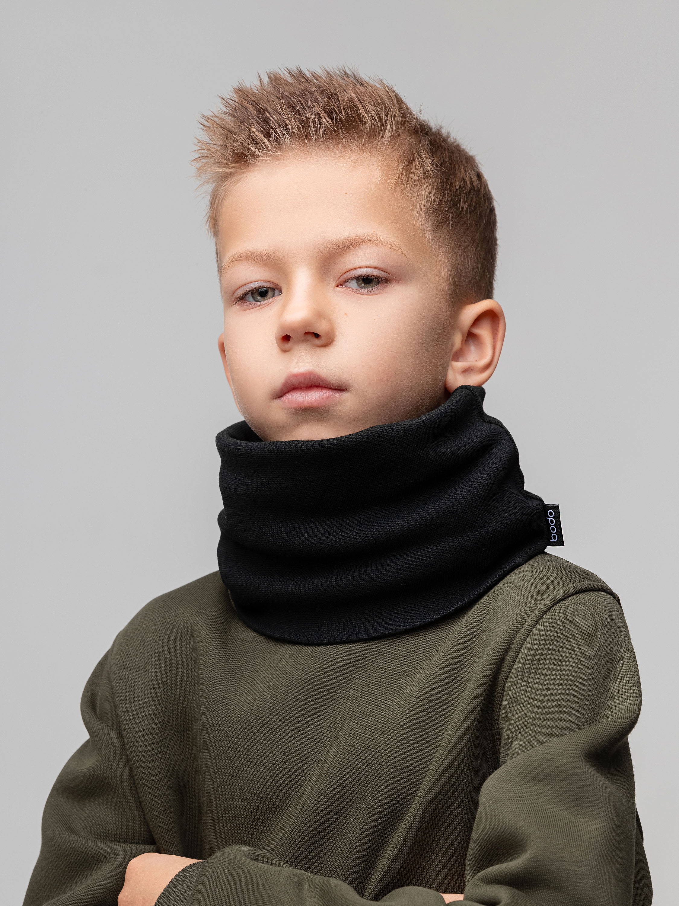 Снуд Bodo 12-107M_черный - фото 1