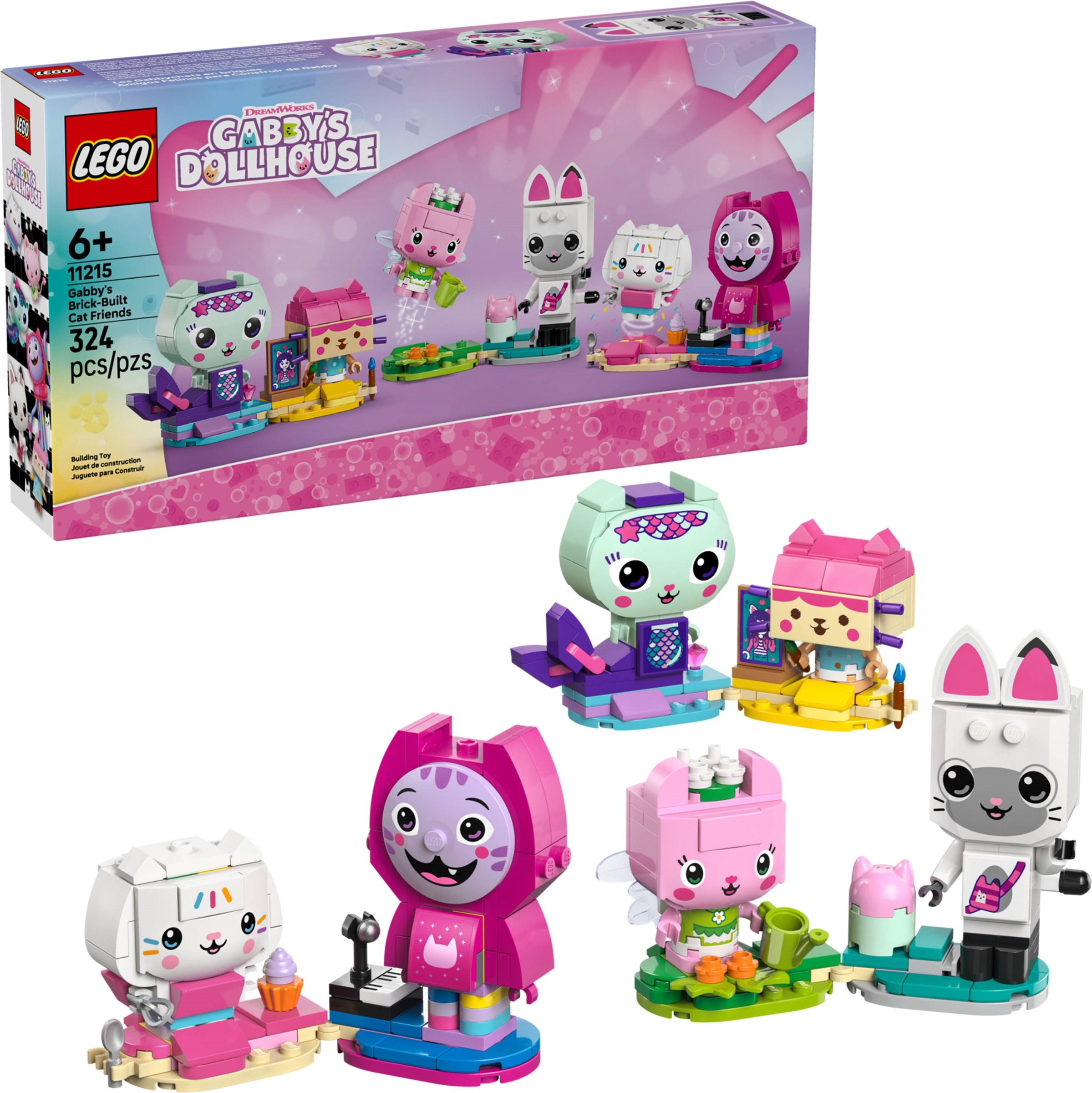 Конструктор LEGO Gabbys Dollhouse 11215 324 дет. - фото 2