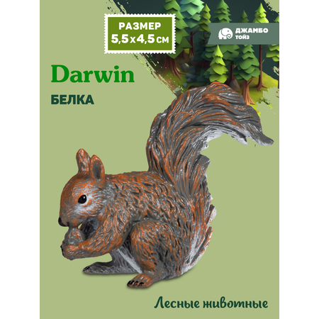 Фигурка DARWIN Лесные животные Белка