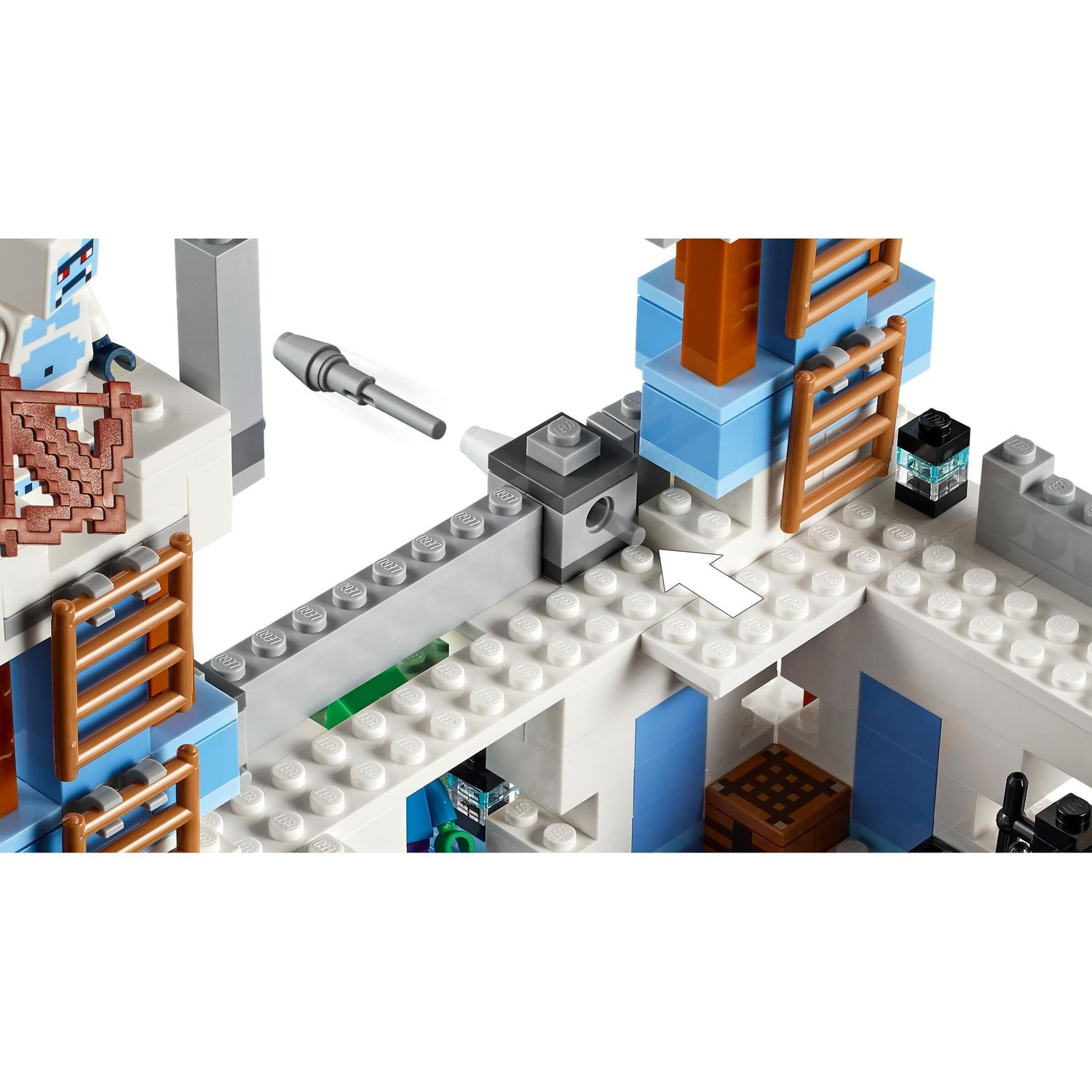 Конструктор LEGO Minecraft Ледяной дворец - фото 6