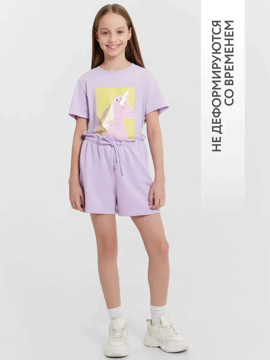 Шорты Mark Formelle (Марк Формэль) 137728/св.лиловый - фото 3