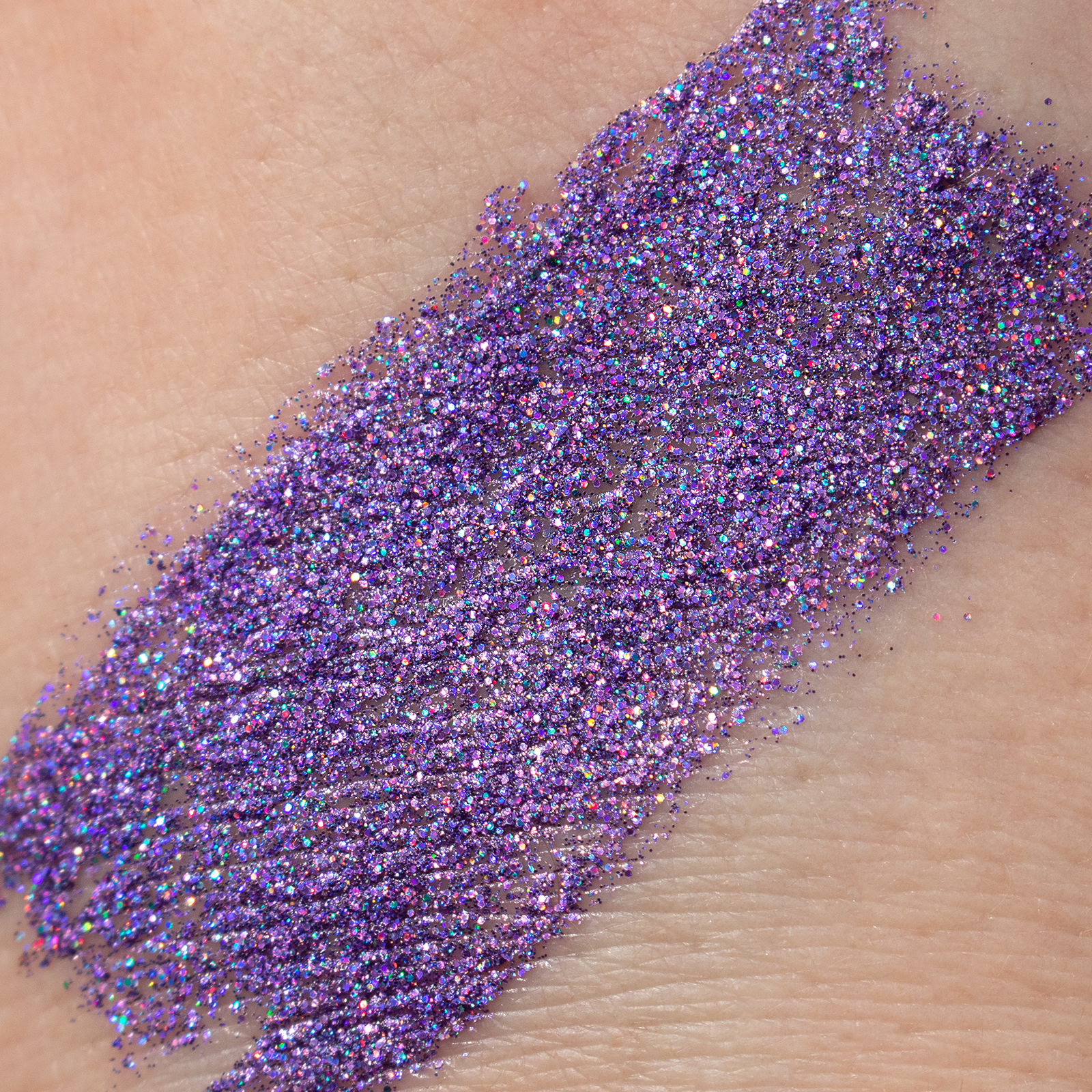 Блестящая подводка для макияжа глаз ХОББИЛАБ сиреневый туман с кисточкой - фото 7