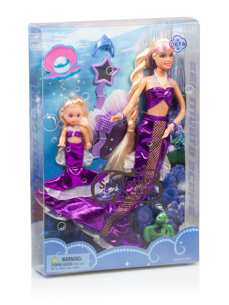 Кукла модельная Defa Lucy 21011 //фиолетовый - фото 3