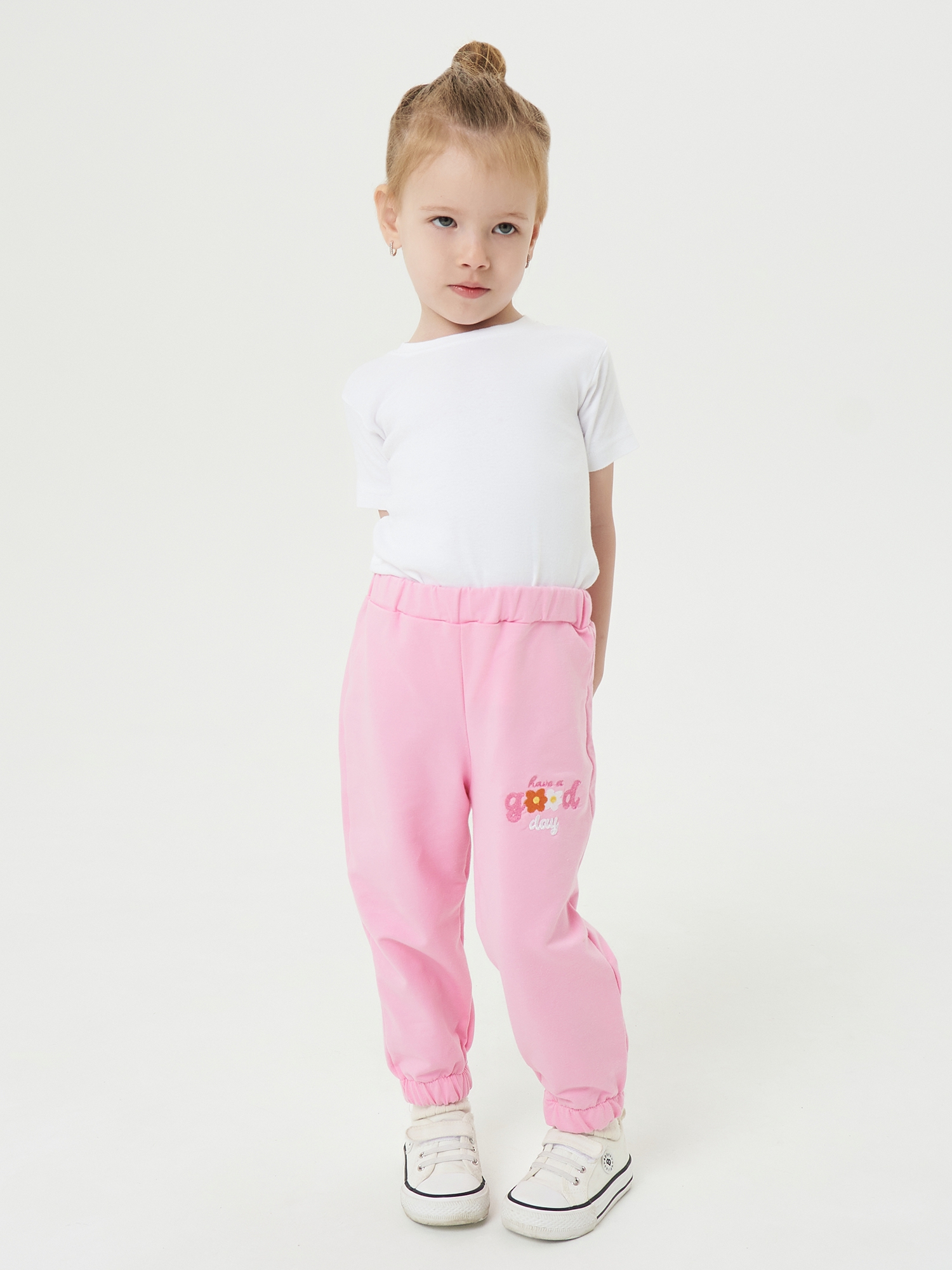 Брюки Mami-kids А-033/розовый - фото 1