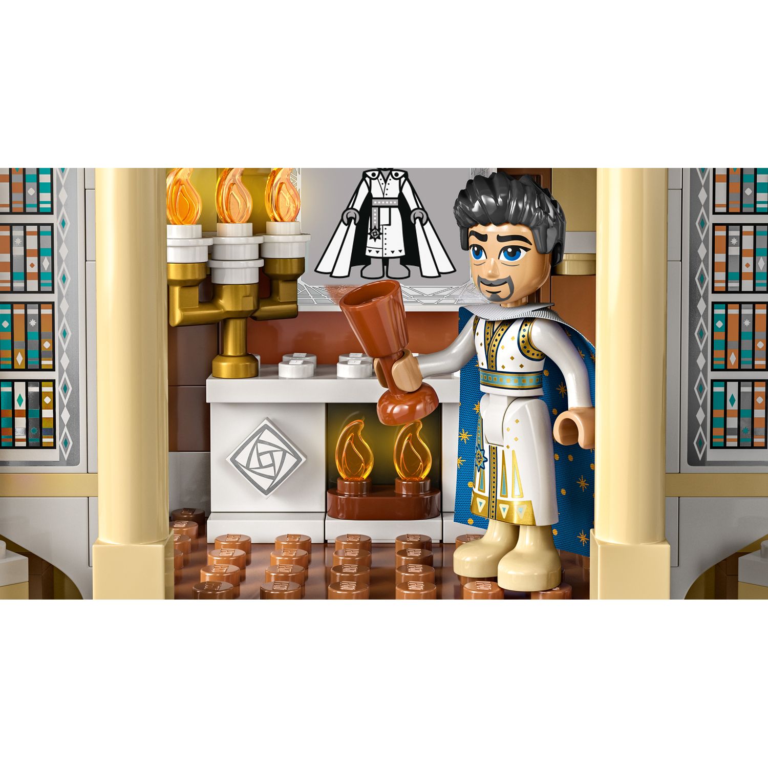 Конструктор LEGO Disney Princess King Magnificos Castle 613 дет. - фото 5