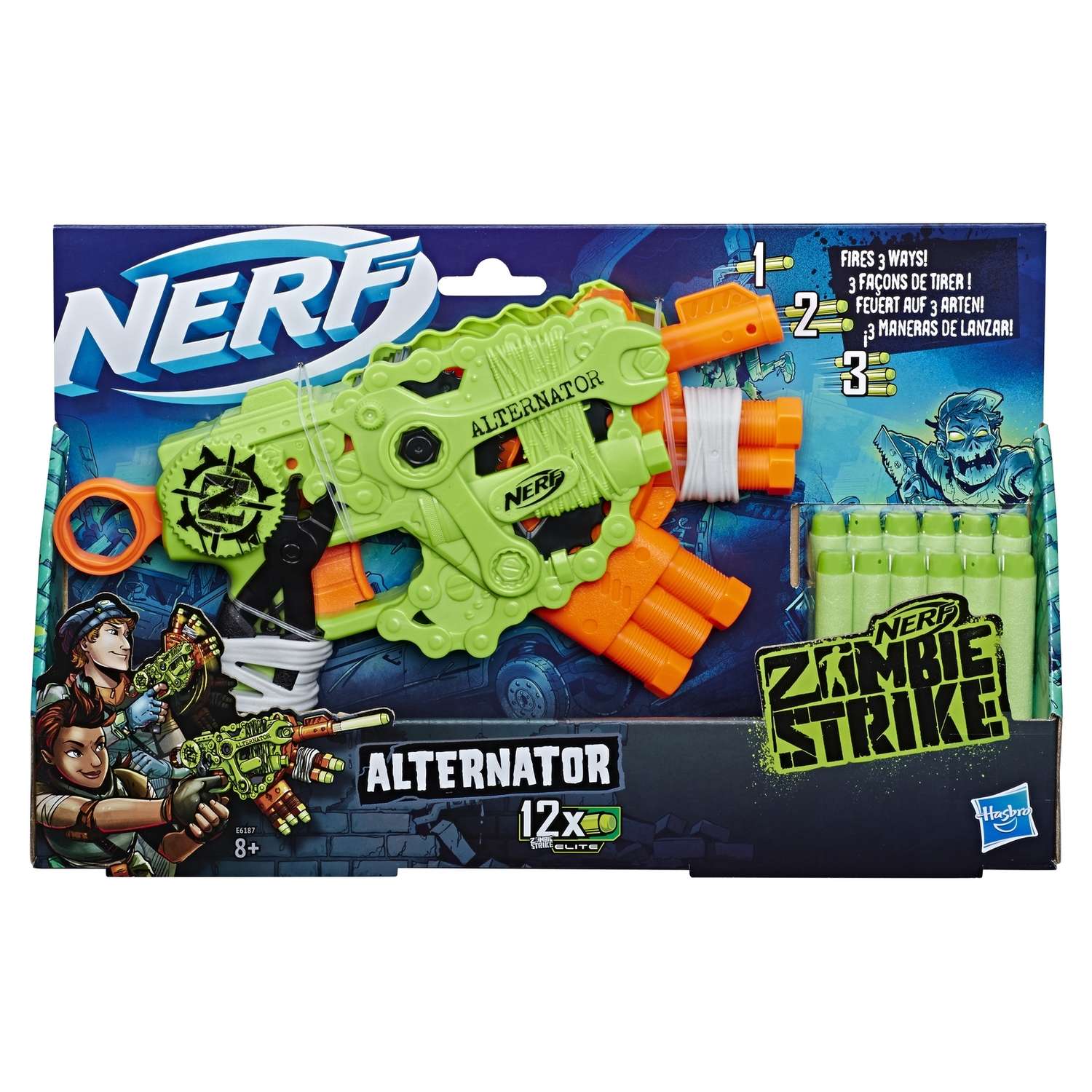 Бластер Nerf Zombie Strike Альтернатор - фото 2
