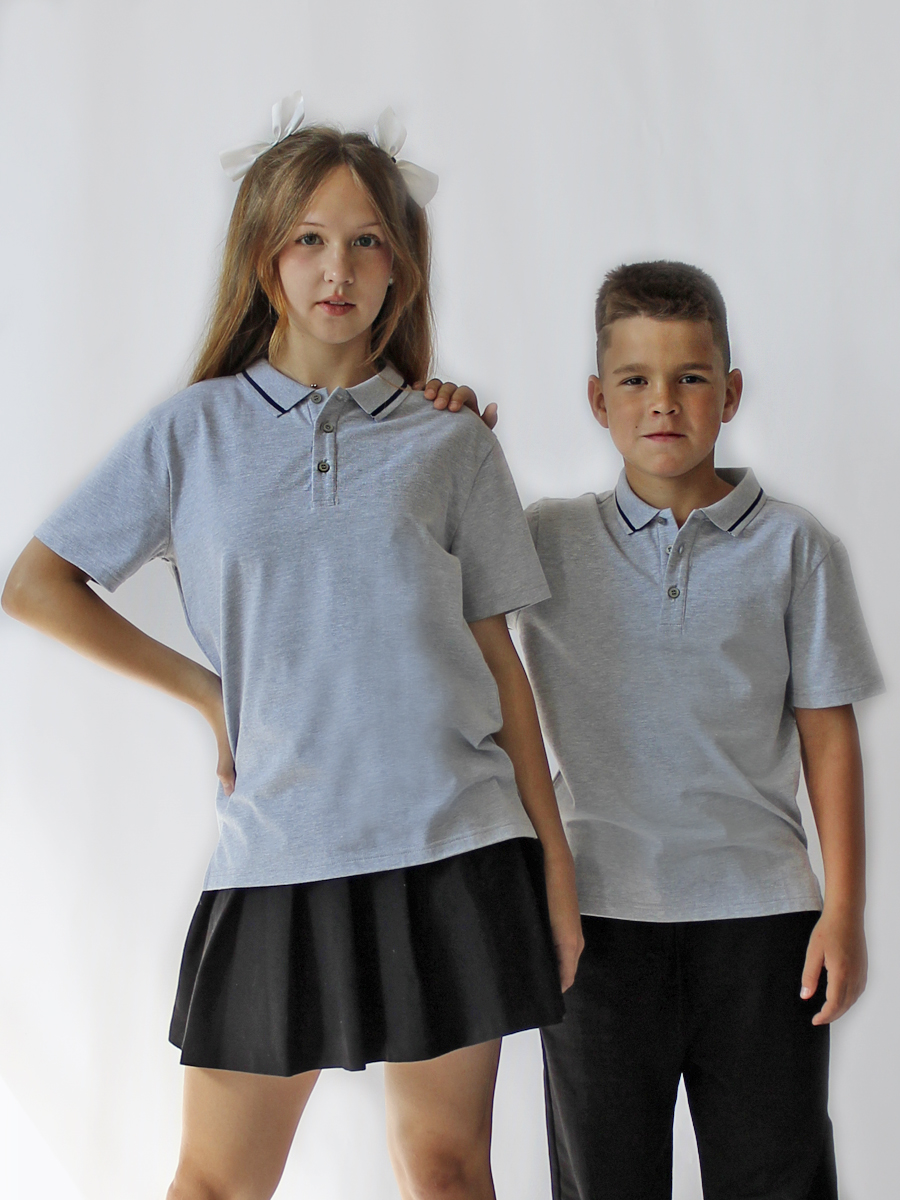 Футболка-поло STELLA MODA 16201 - фото 4