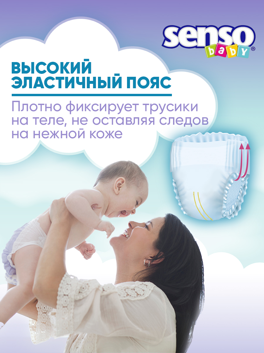 Подгузники SENSO BABY 88 шт. - фото 2
