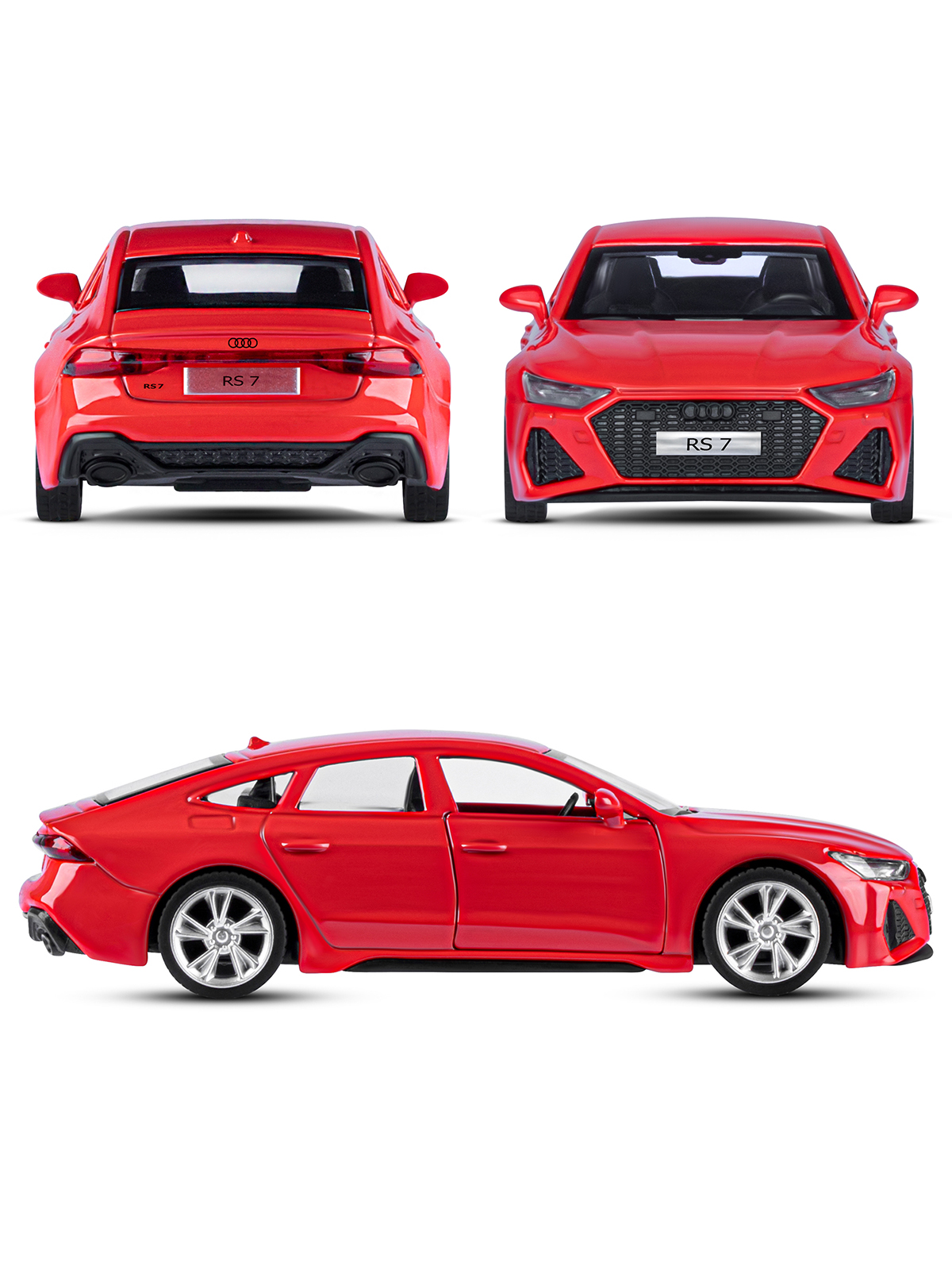 Автомобиль АВТОпанорама Audi RS7 Sportback 1:43 JB1251575 - фото 5