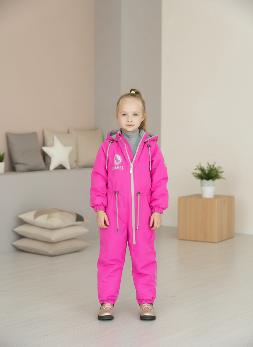 Комбинезон Arctic kids 30-029 розовый - фото 1