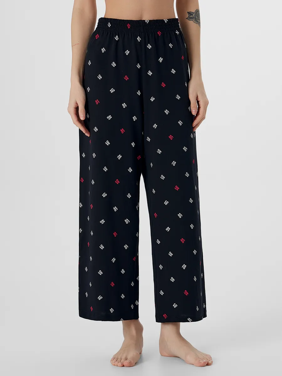 Пижама Mark Formelle (Марк Формэль) 592600/розовая сказка +текст на черном - фото 5