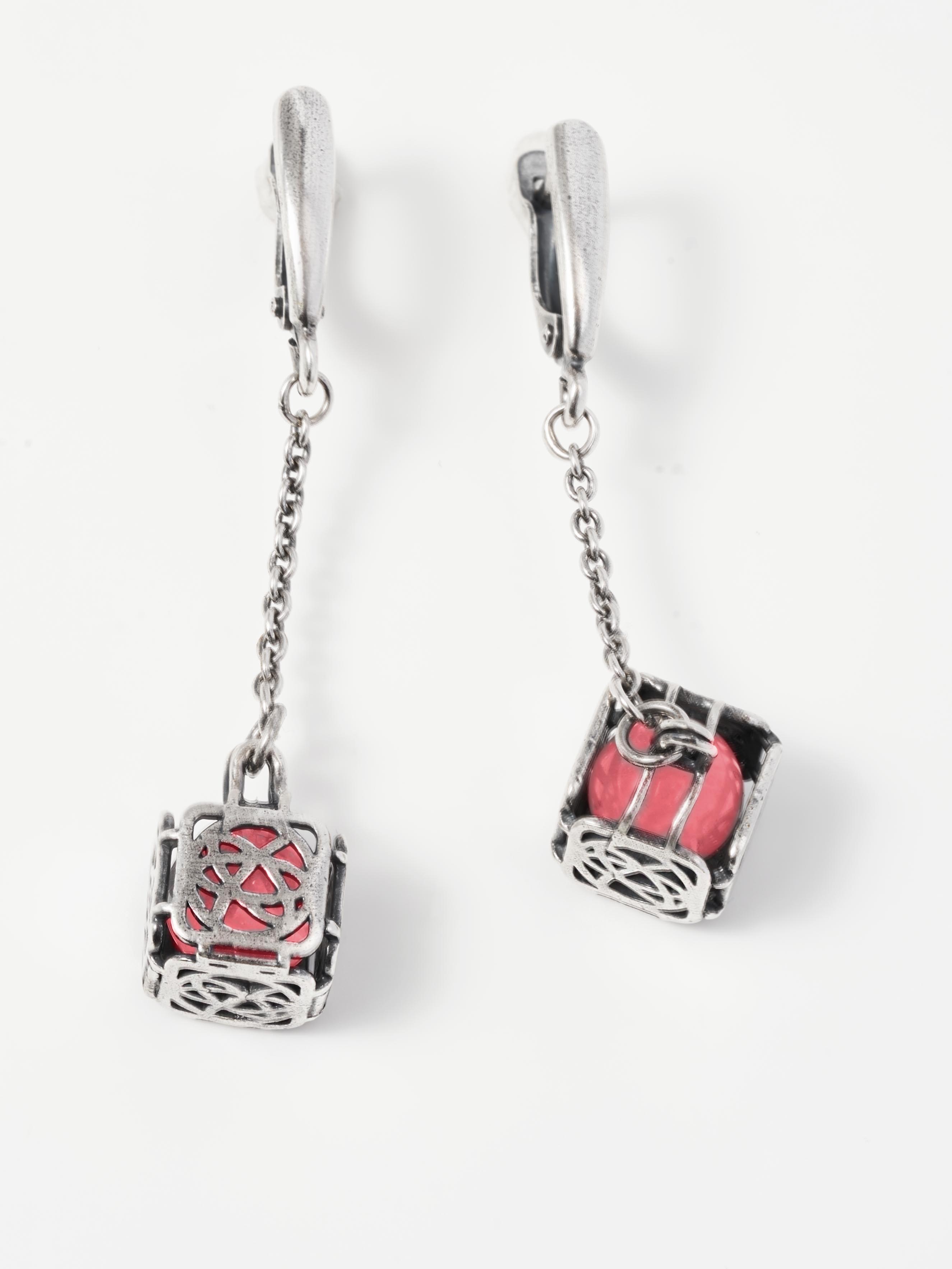 Серьги Shine and Beauty 30433-6-с-кораллроз - фото 3