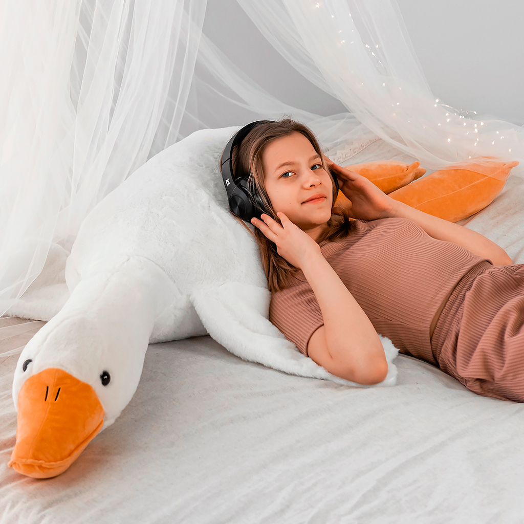 Игрушка мягкая TOTTY TOYS гусь Обнимусь - фото 5