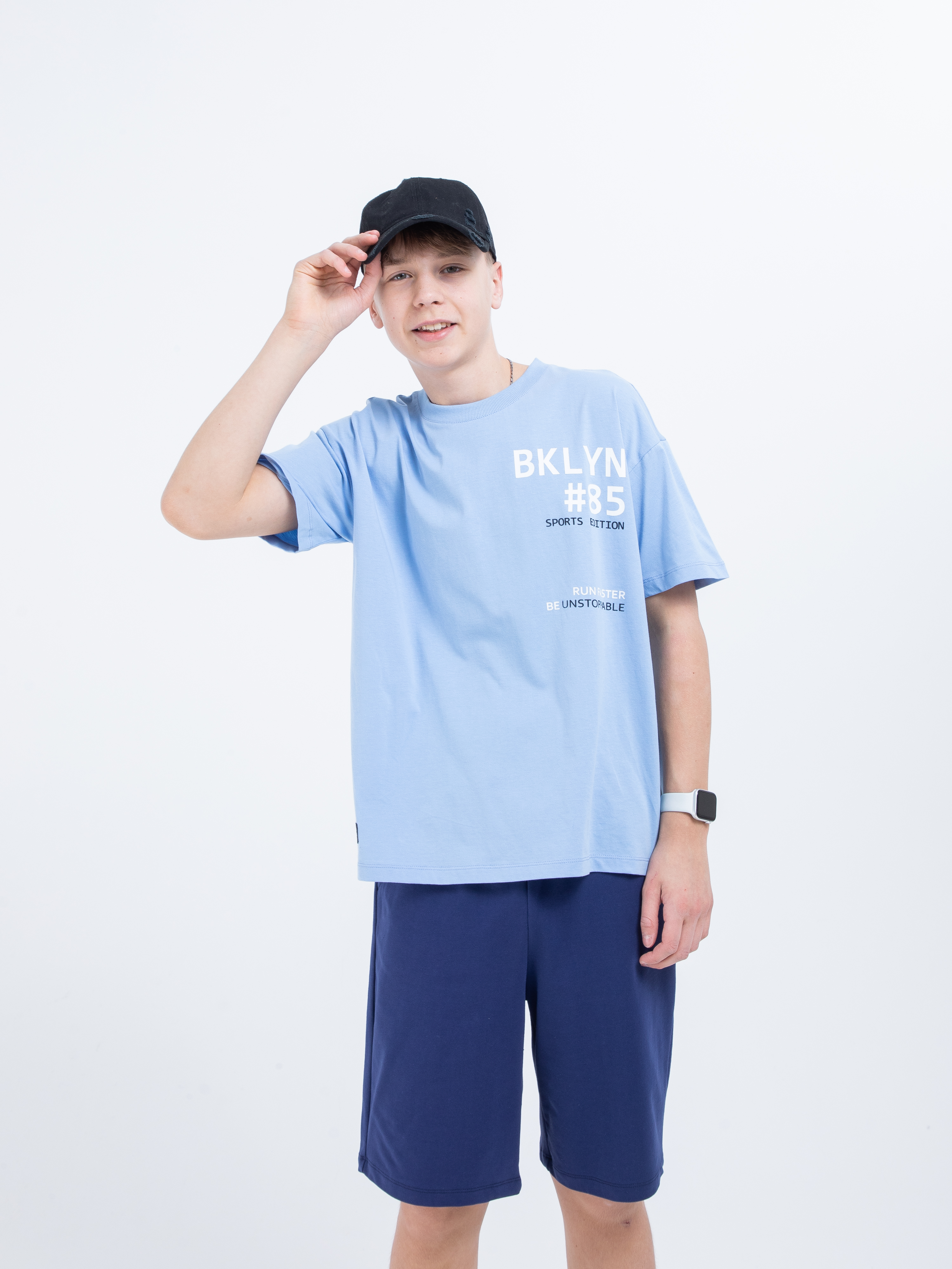 Шорты Be Friends 0221_синий - фото 1