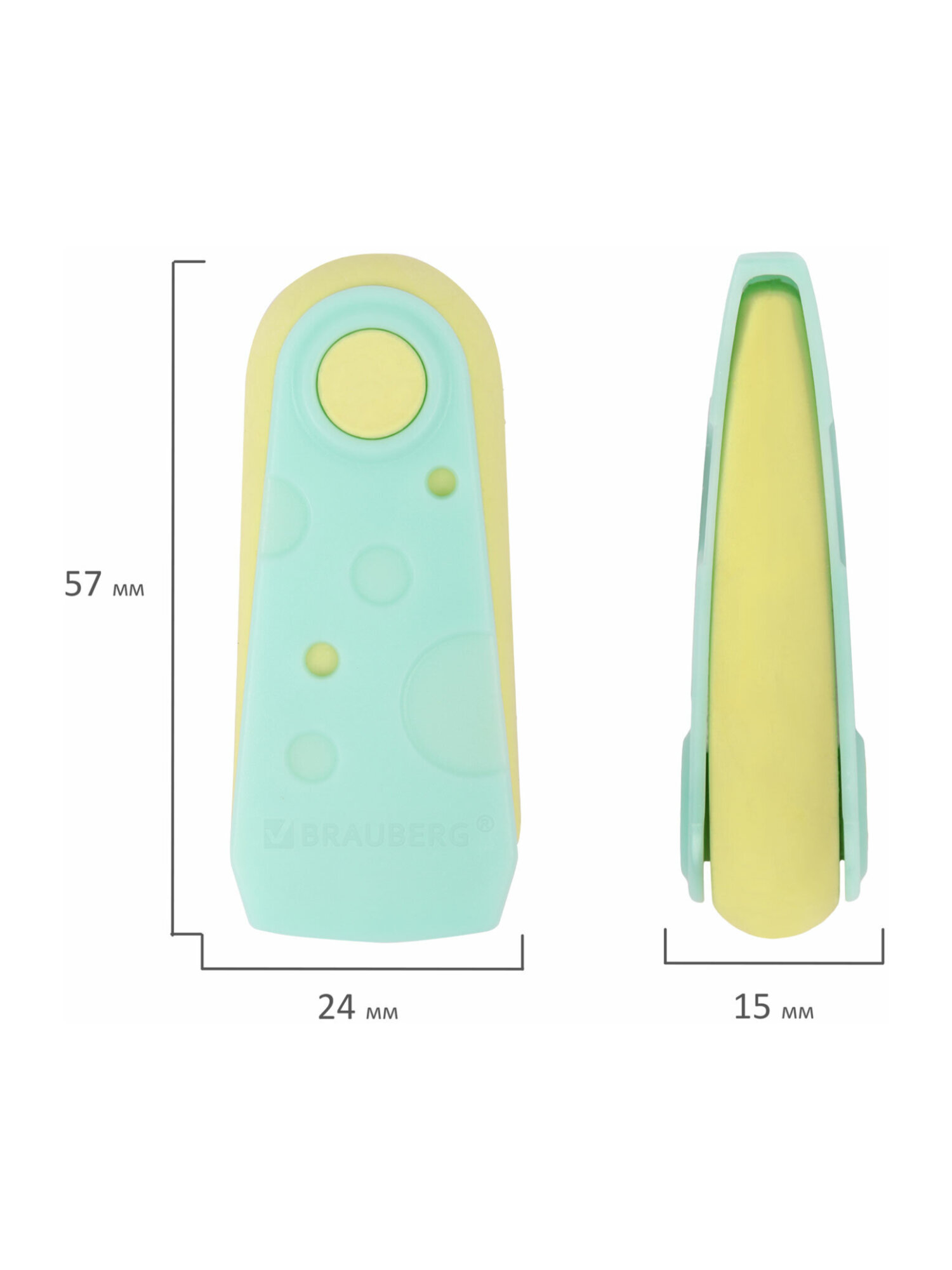 Ластик Brauberg 3 шт. - фото 17