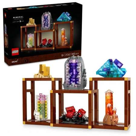 Конструктор LEGO Ideas Коллекция минералов 880 дет.