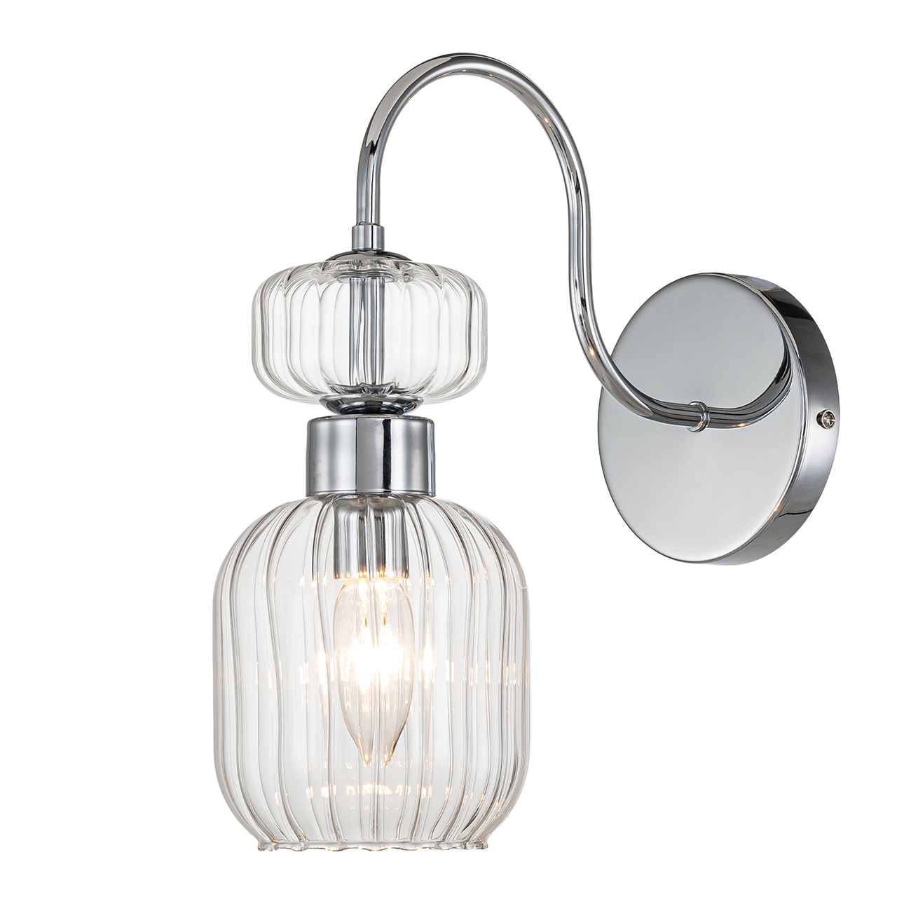 Бра ESCADA Escada 1141/1A Chrome/Clear - фото 1