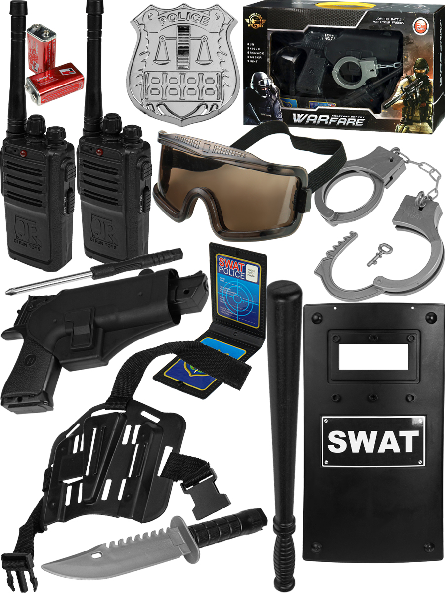 Игрушка Рыжий кот Полицейский 10 предм. - фото 4