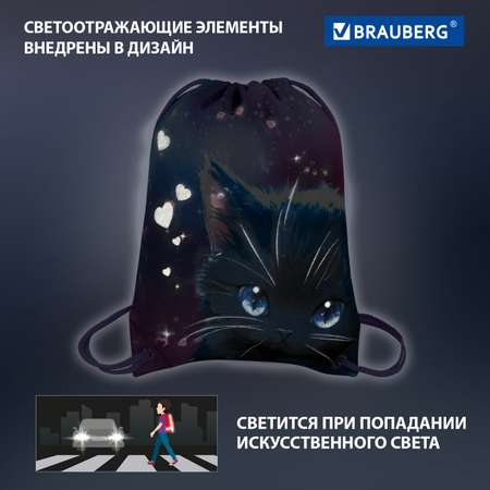 Мешок для обуви Brauberg