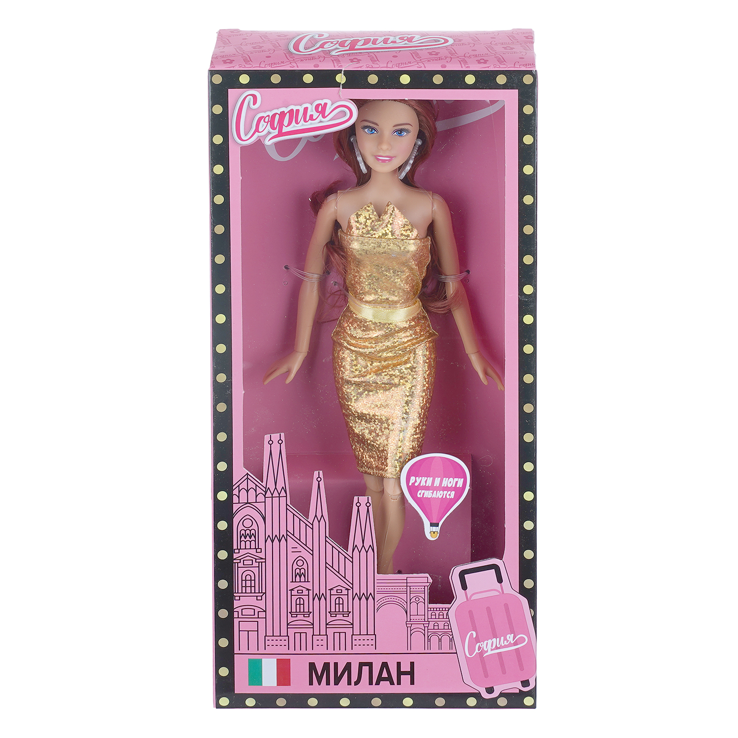 Кукла модельная Карапуз София высота 29 см 411545 - фото 5