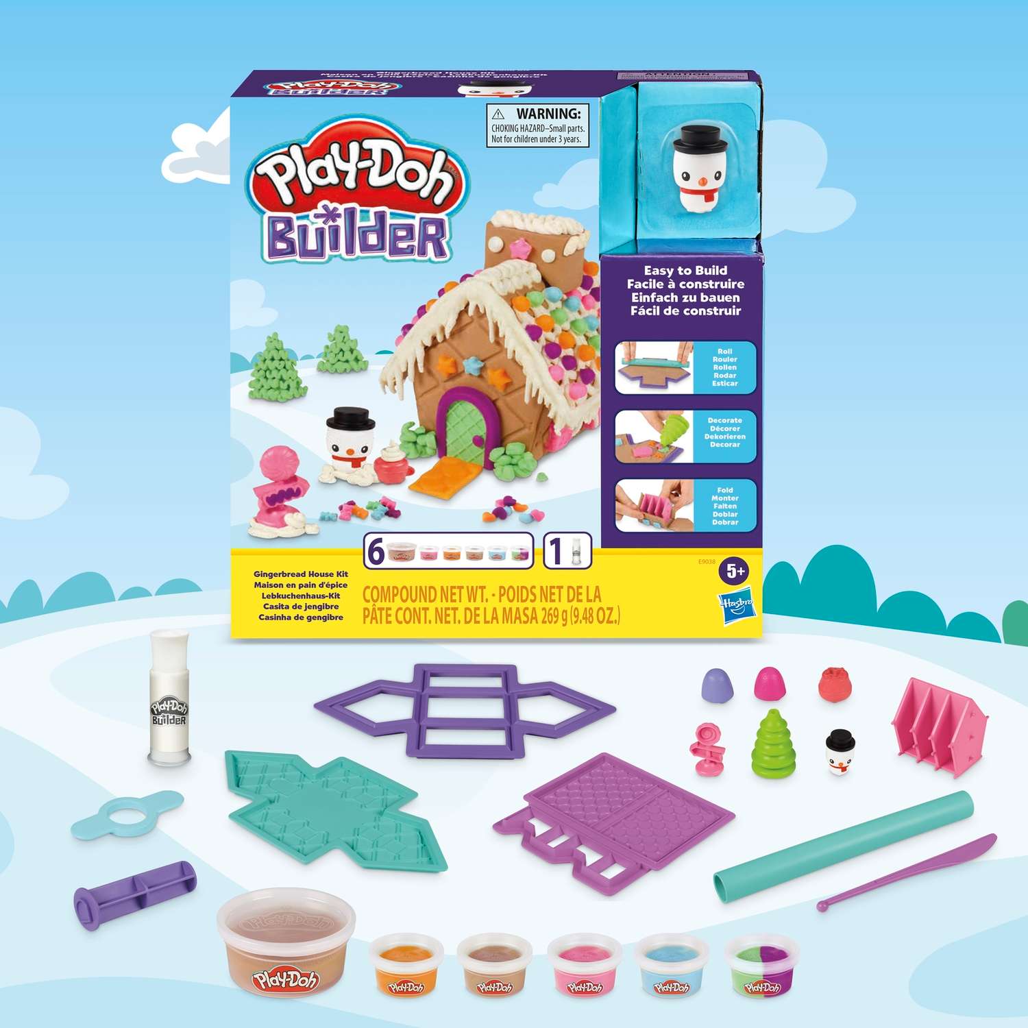 Пластилин Play-Doh Пряничный домик - фото 8