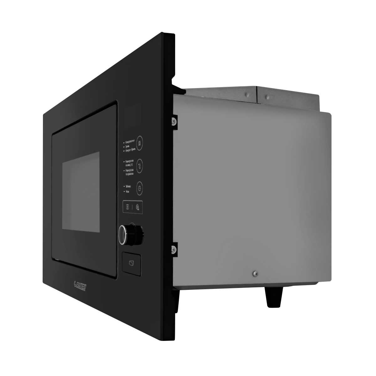 Микроволновая печь встраиваемая EXITEQ EXM-108 black - фото 3