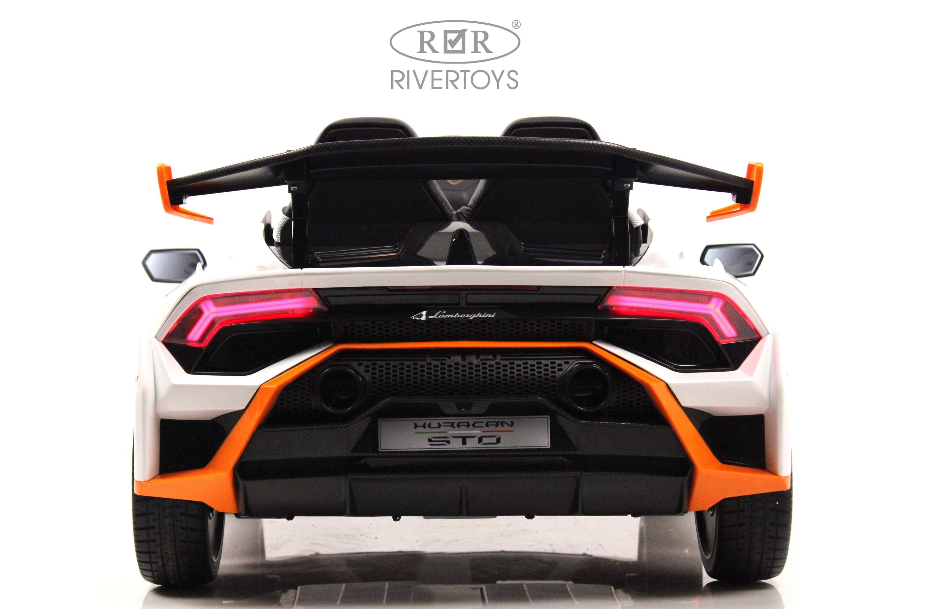 Электромобиль RIVERTOYS Lamborghini E888EE-WHITE С пультом ДУ - фото 23