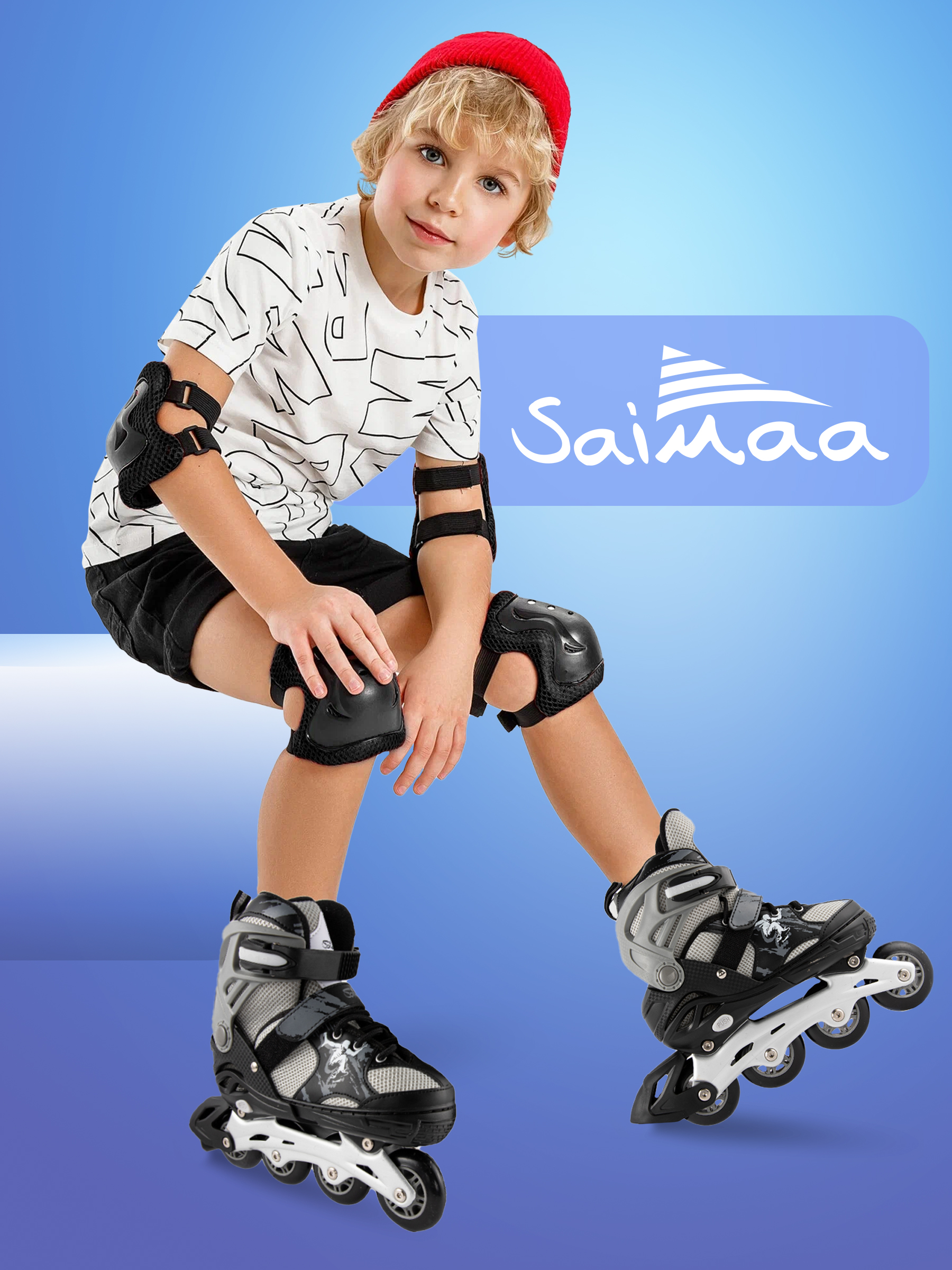Роликовые коньки Saimaa 35-38 - фото 3