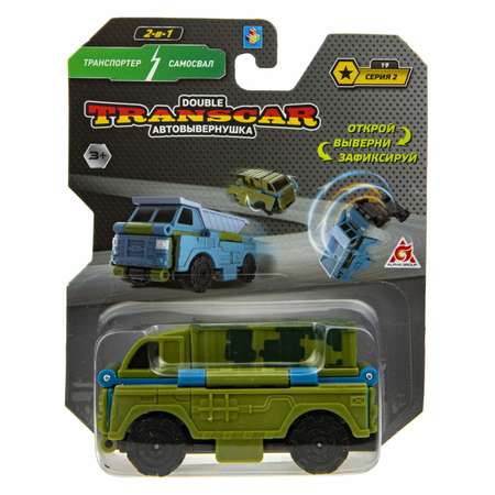 Самосвал Transcar Double Автовывернушка зеленый