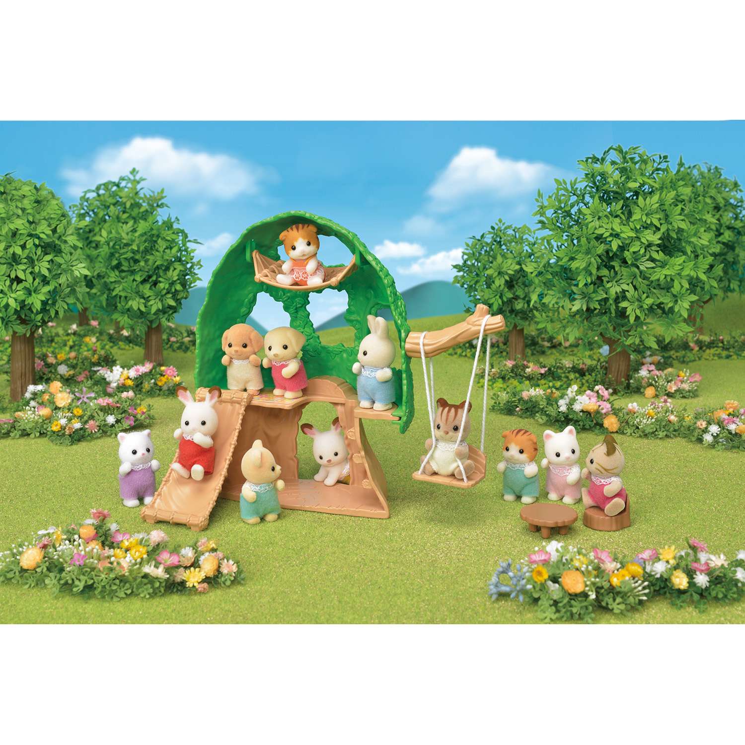 Игровой набор Sylvanian Families Домик на дереве - фото 8