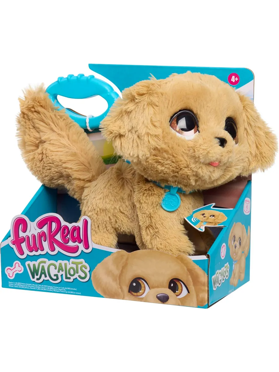 Мягкая игрушка FurReal Friends Wag-a-lots Золотистый ретривер - фото 2
