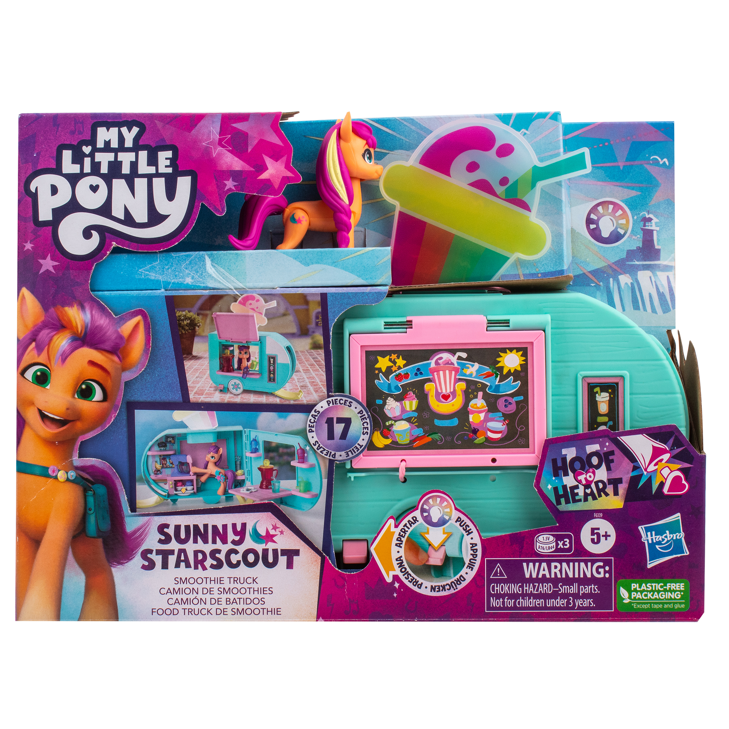 Игровой набор My Little Pony MLP Фургон для смузи - фото 8