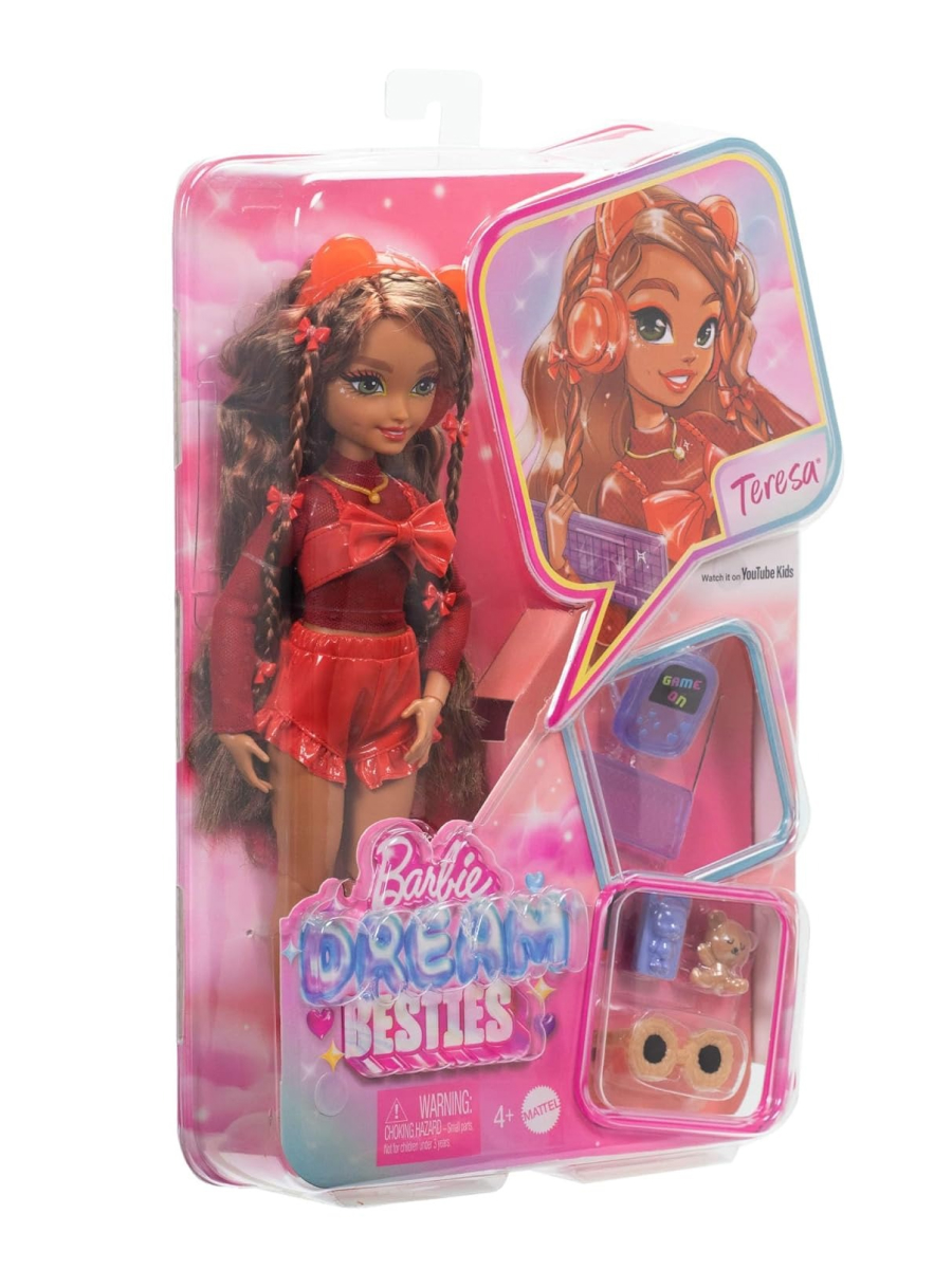 Кукла модельная Barbie Dream Besties HYC23 Тереза Барби высота 29 см HYC23 - фото 8