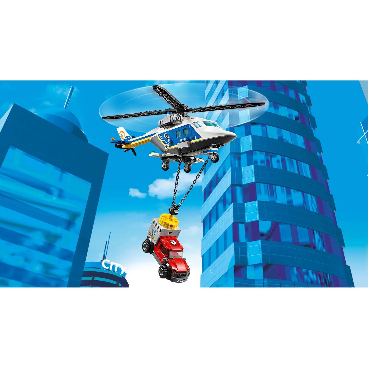Конструктор LEGO City Police Погоня блочный - фото 10