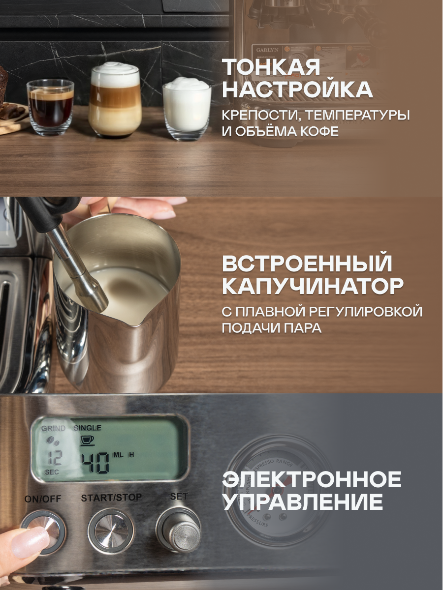 Профессиональная кофейная станция GARLYN Barista Pro - фото 4
