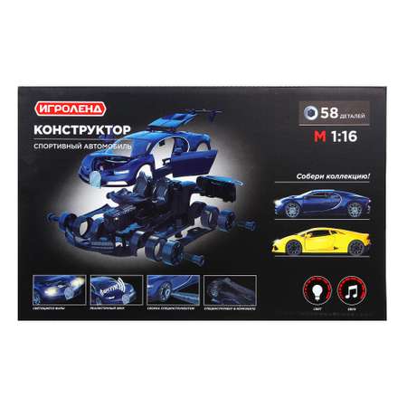 Конструктор Игроленд блочный