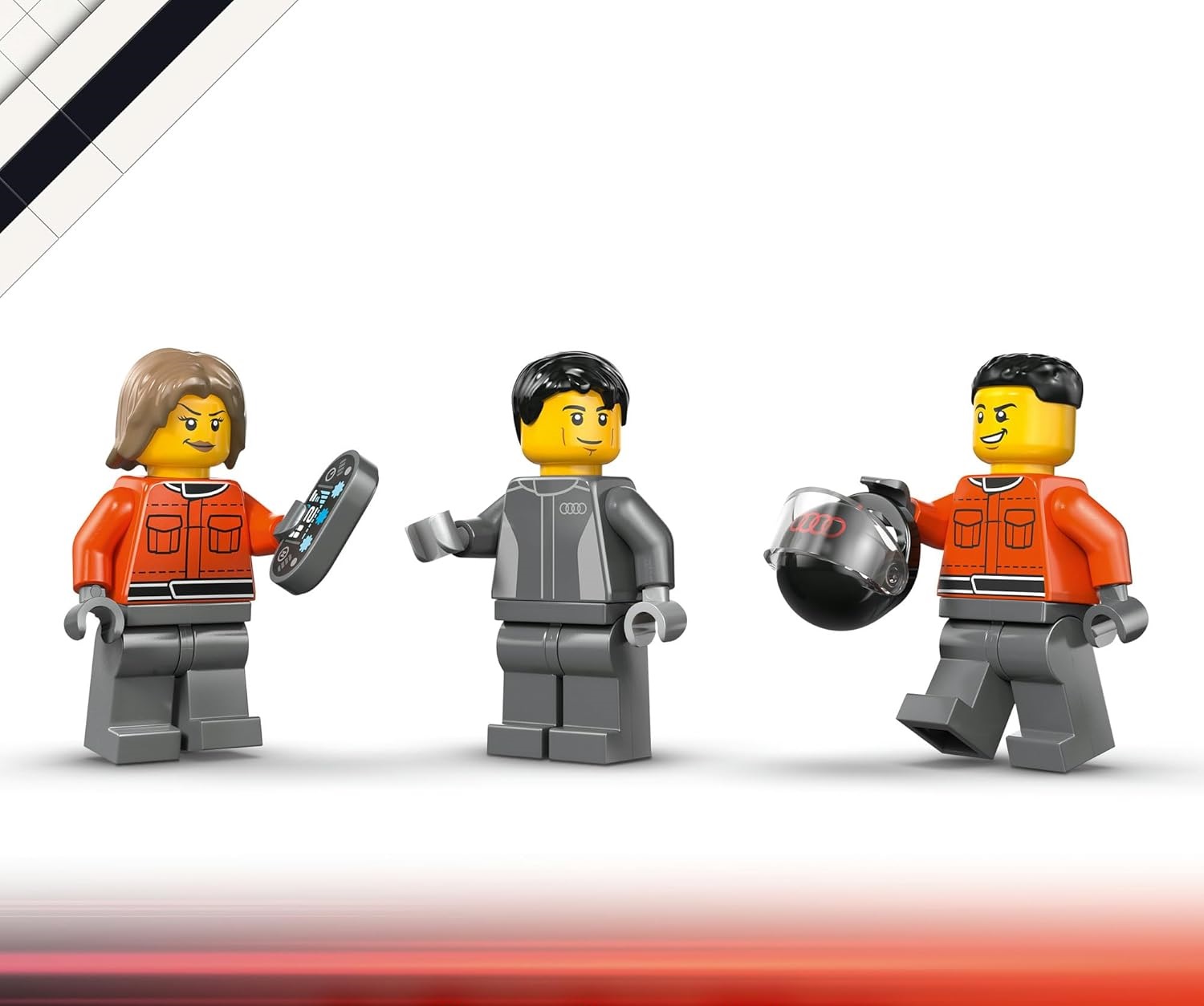 Конструктор LEGO City F1 Display Truck Audi 508 дет. - фото 3