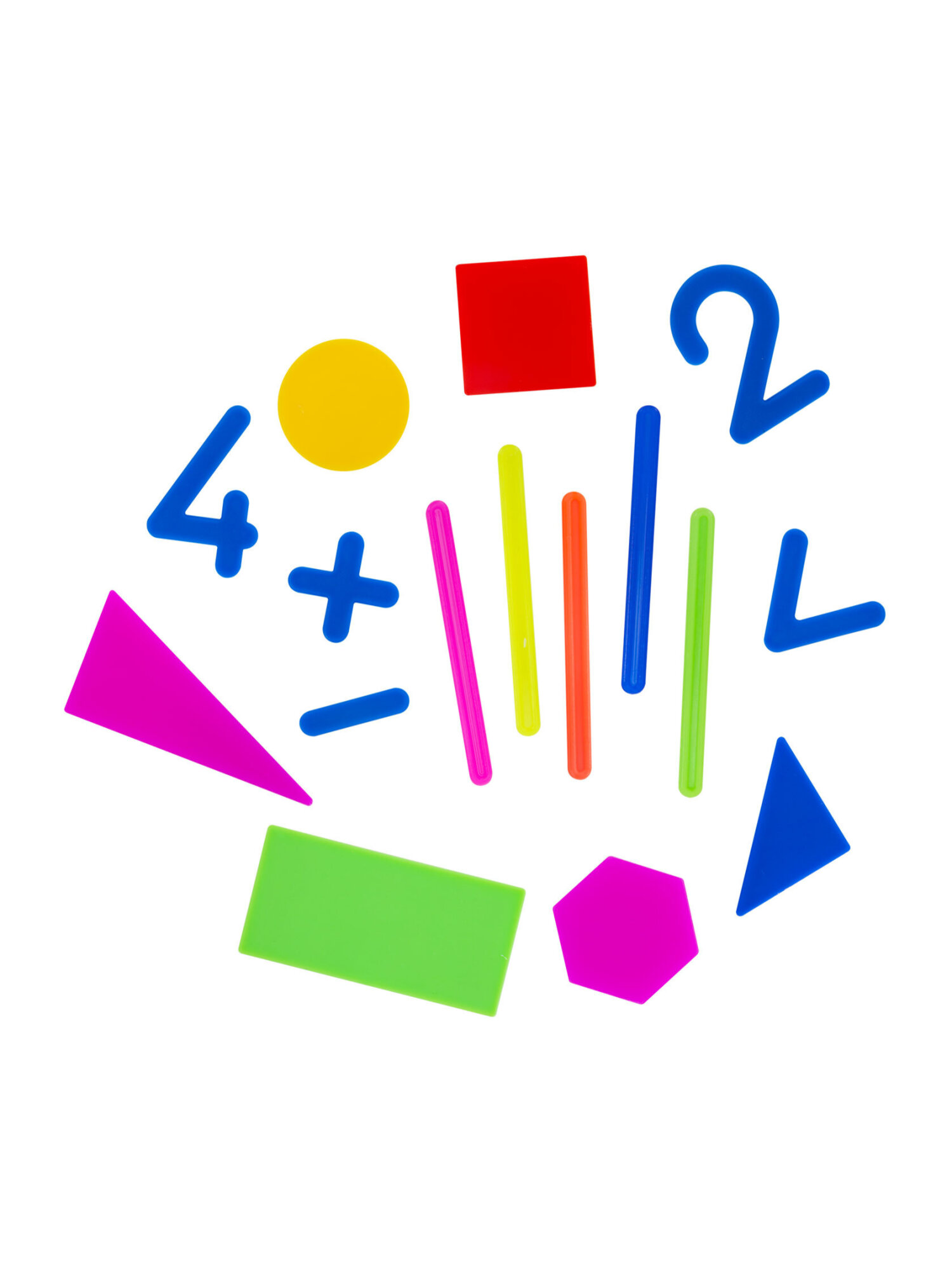 Счетный материал Юнландия фигурки и палочки 132 шт. - фото 5