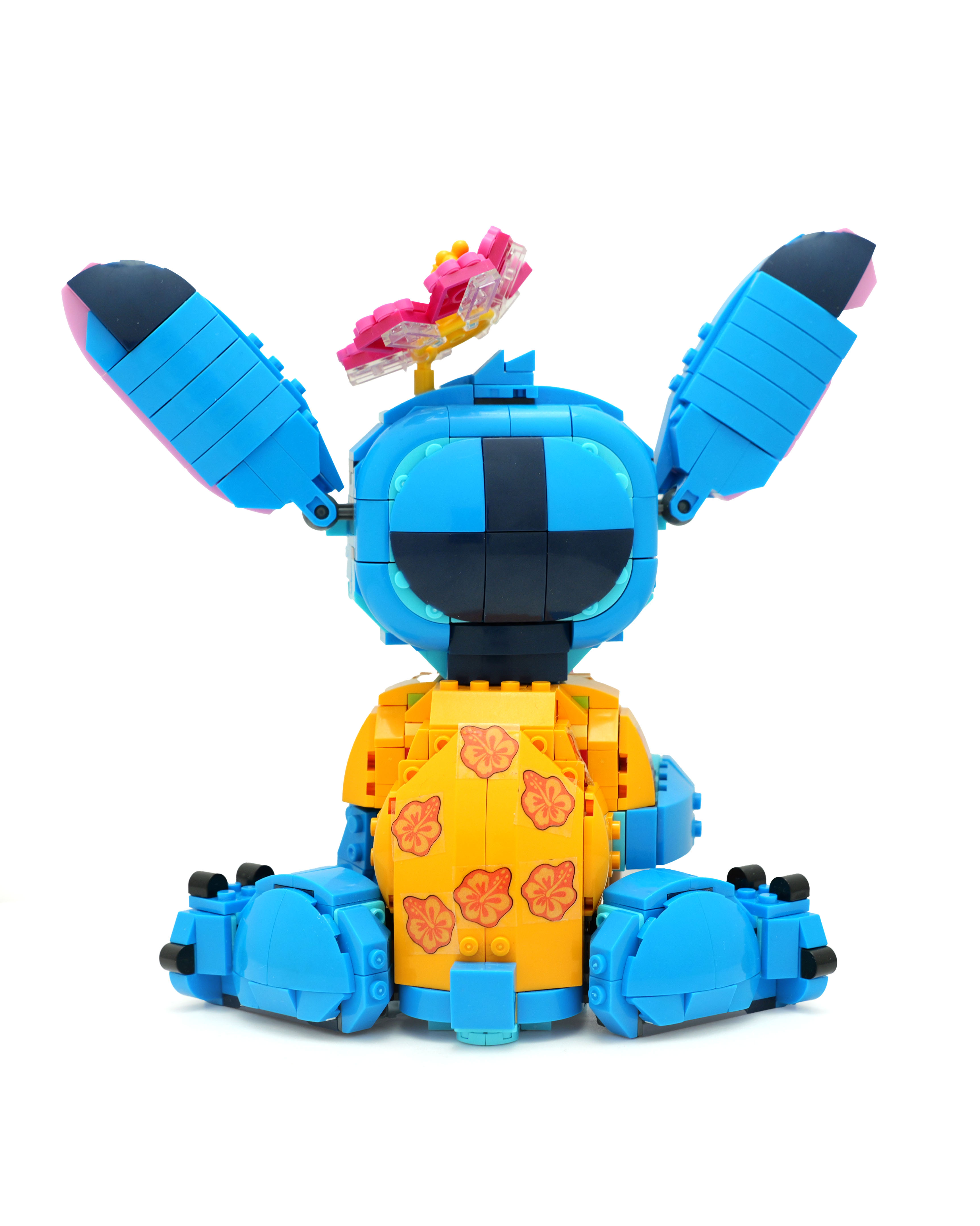 Конструктор Stitch Стич синий 744 дет. - фото 9
