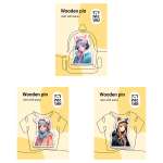 Значок Meshu Girls with ears 3 шт.